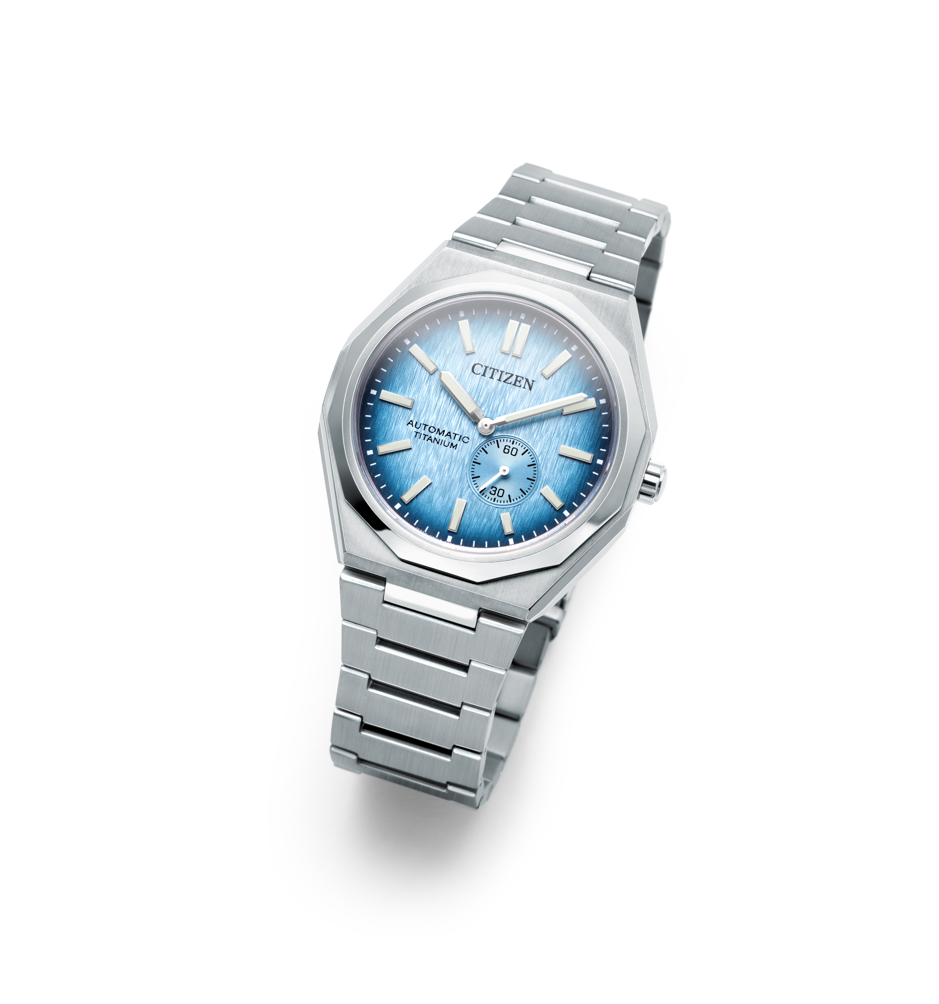 Herenhorloge Super Titanium Zenshin Automatic Licht Blauw - NK5020-58L