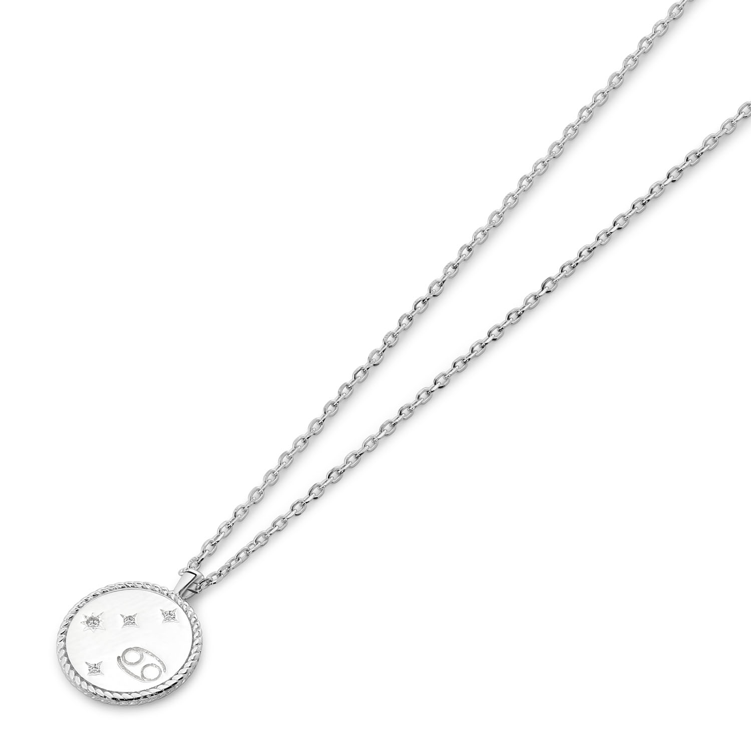 Ketting sterling zilver Kreeft - N550012