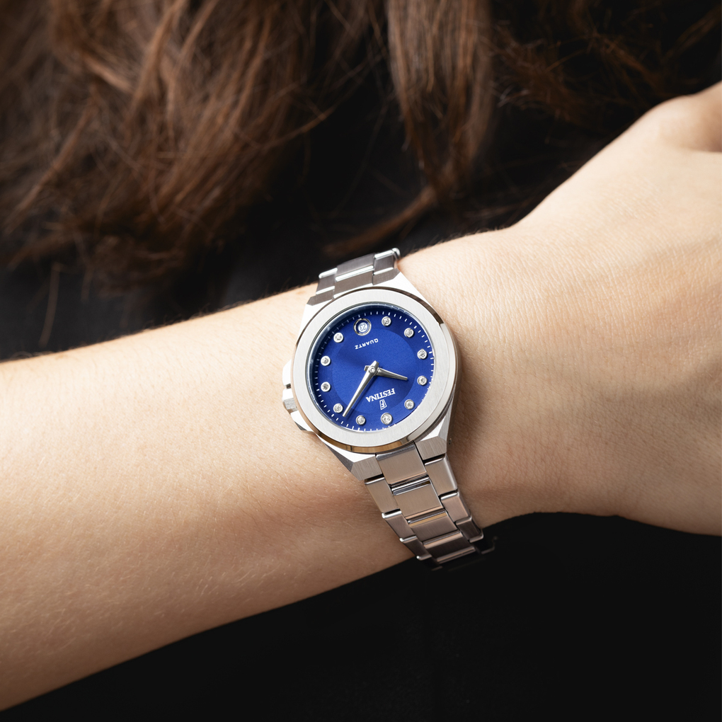 Dameshorloge Mademoiselle Blue - F20700-5