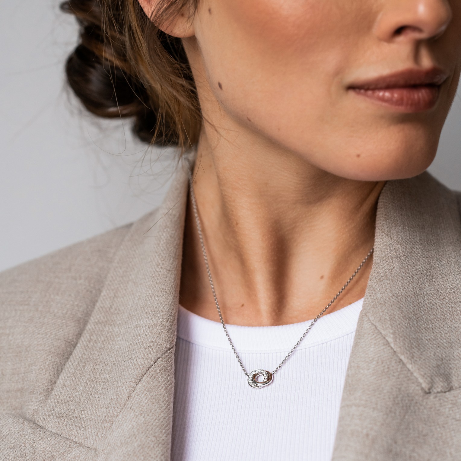 Sterling Zilveren collier 3915ZI