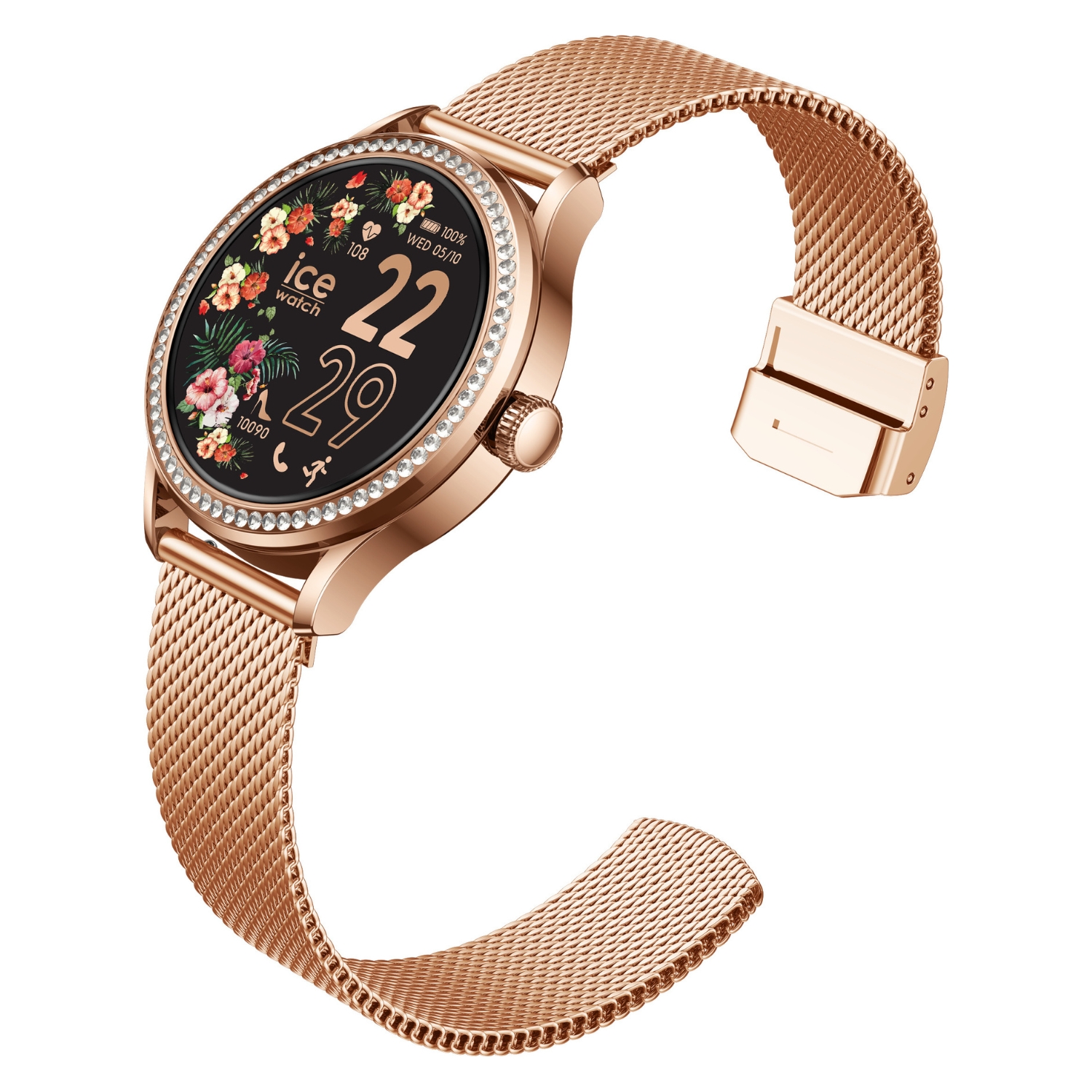 Smartwatch ICE smart 2.0 Rosegold Milanes - 025317