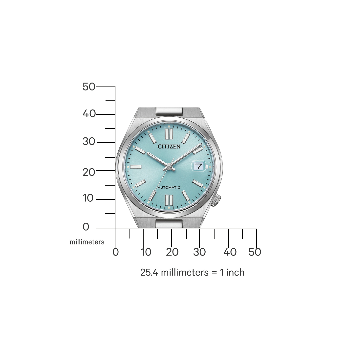 Herenhorloge Tsuyosa Automatic Blauw - NJ0200-50L