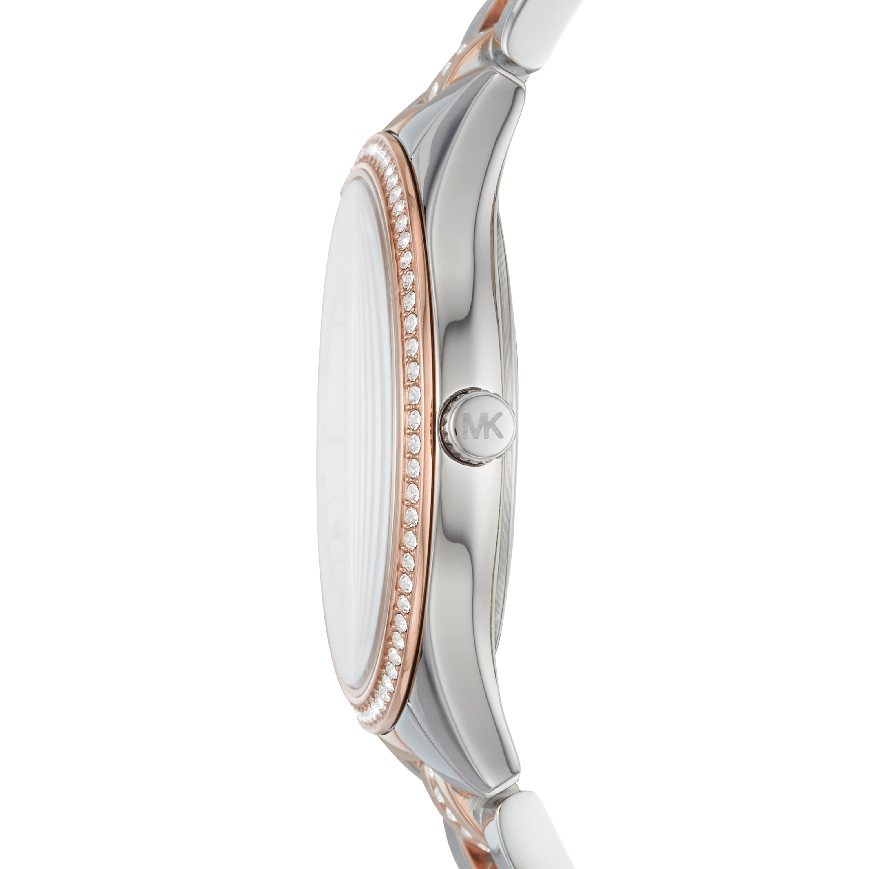 Lauryn dameshorloge Bi-color MK3979