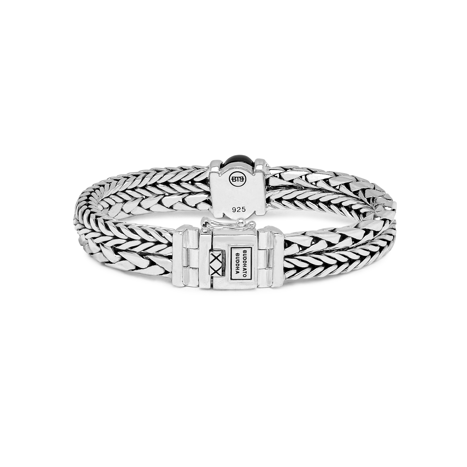 Armband Barbara/ George Zwart Onyx van sterling zilver 105