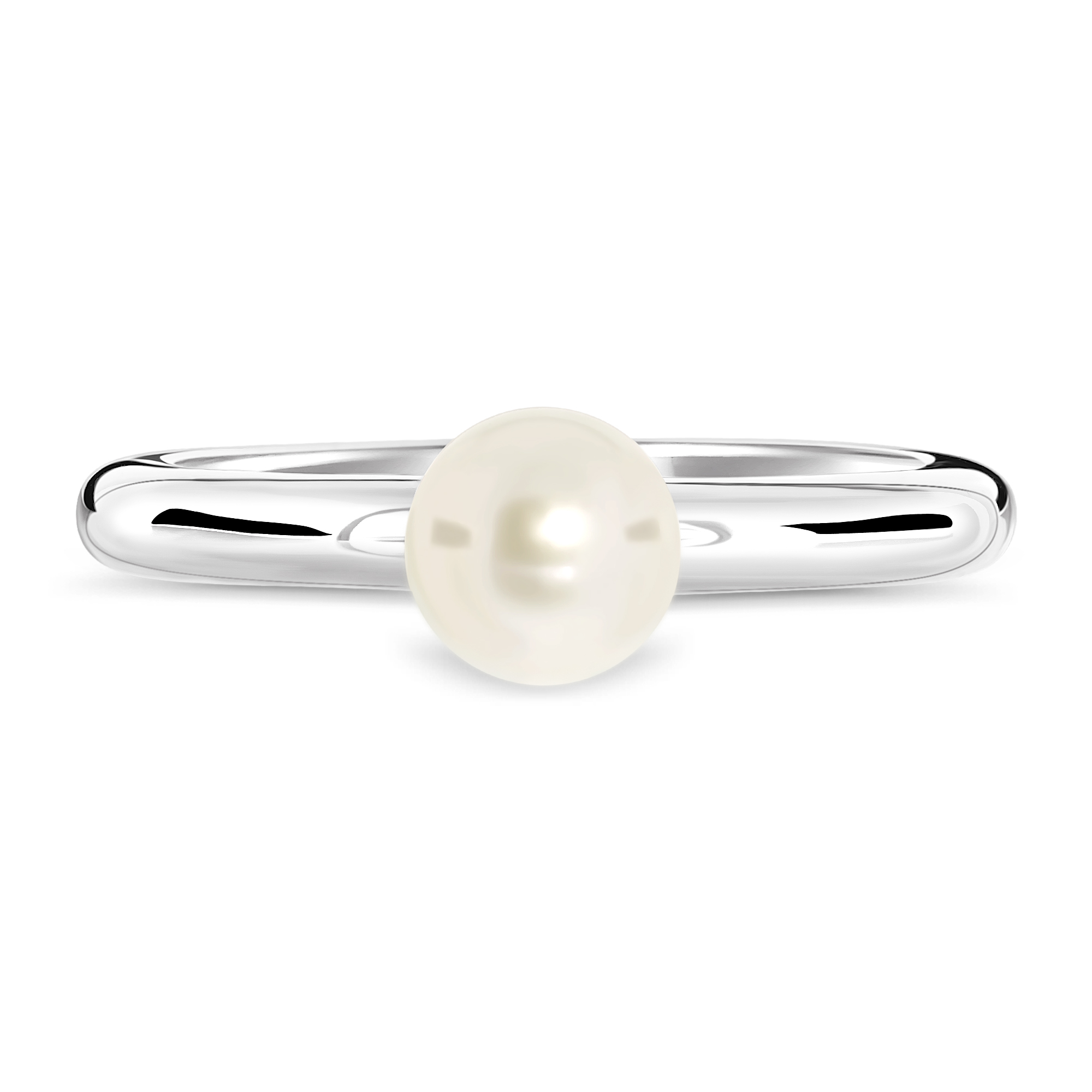 Sterling Zilveren ring met parel SPR19124S