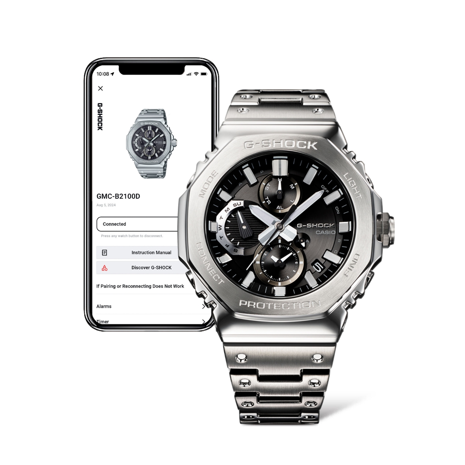 Herenhorloge G-Steel - GMC-B2100D-1AER