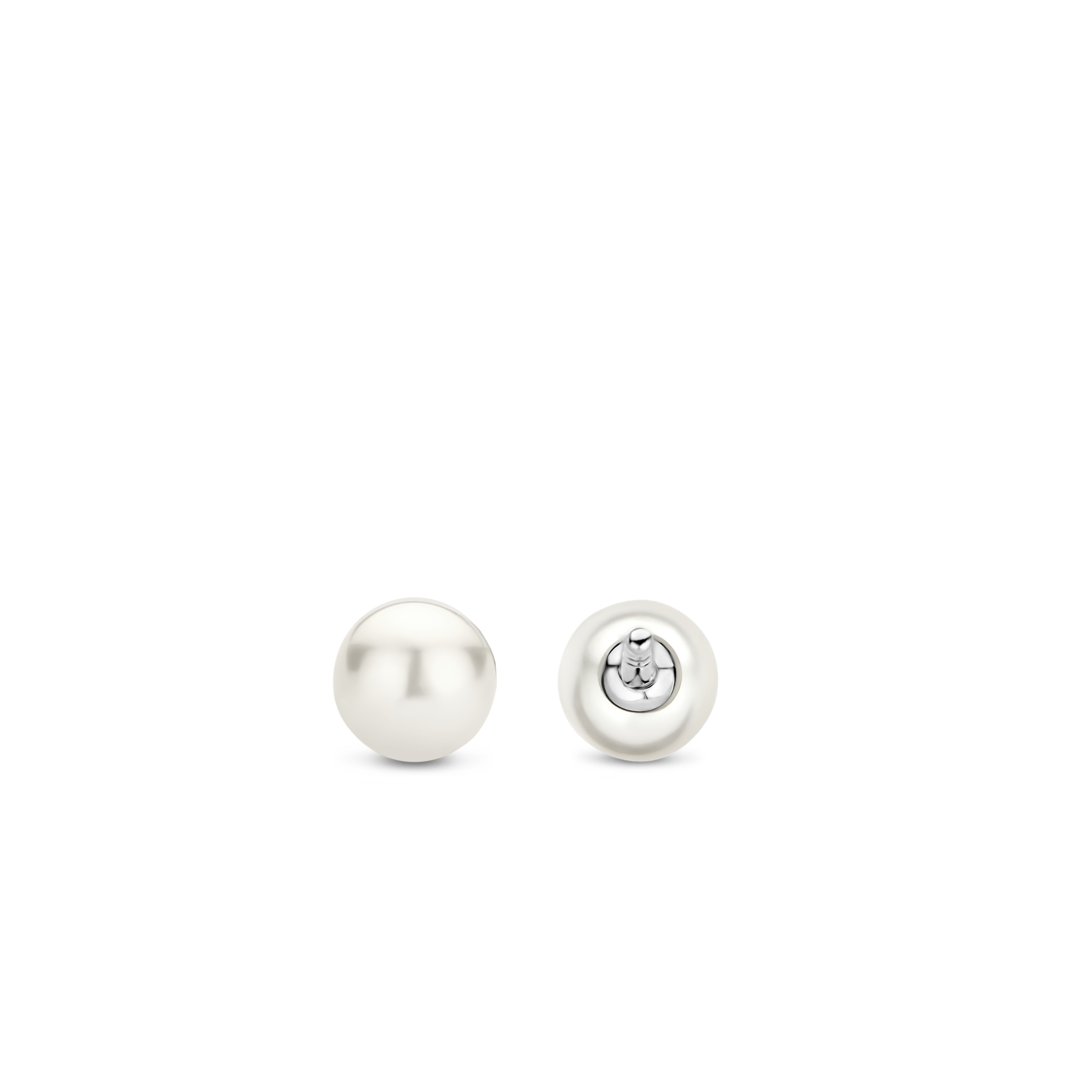 Oorknoppen van sterling zilver met parel 7940PW