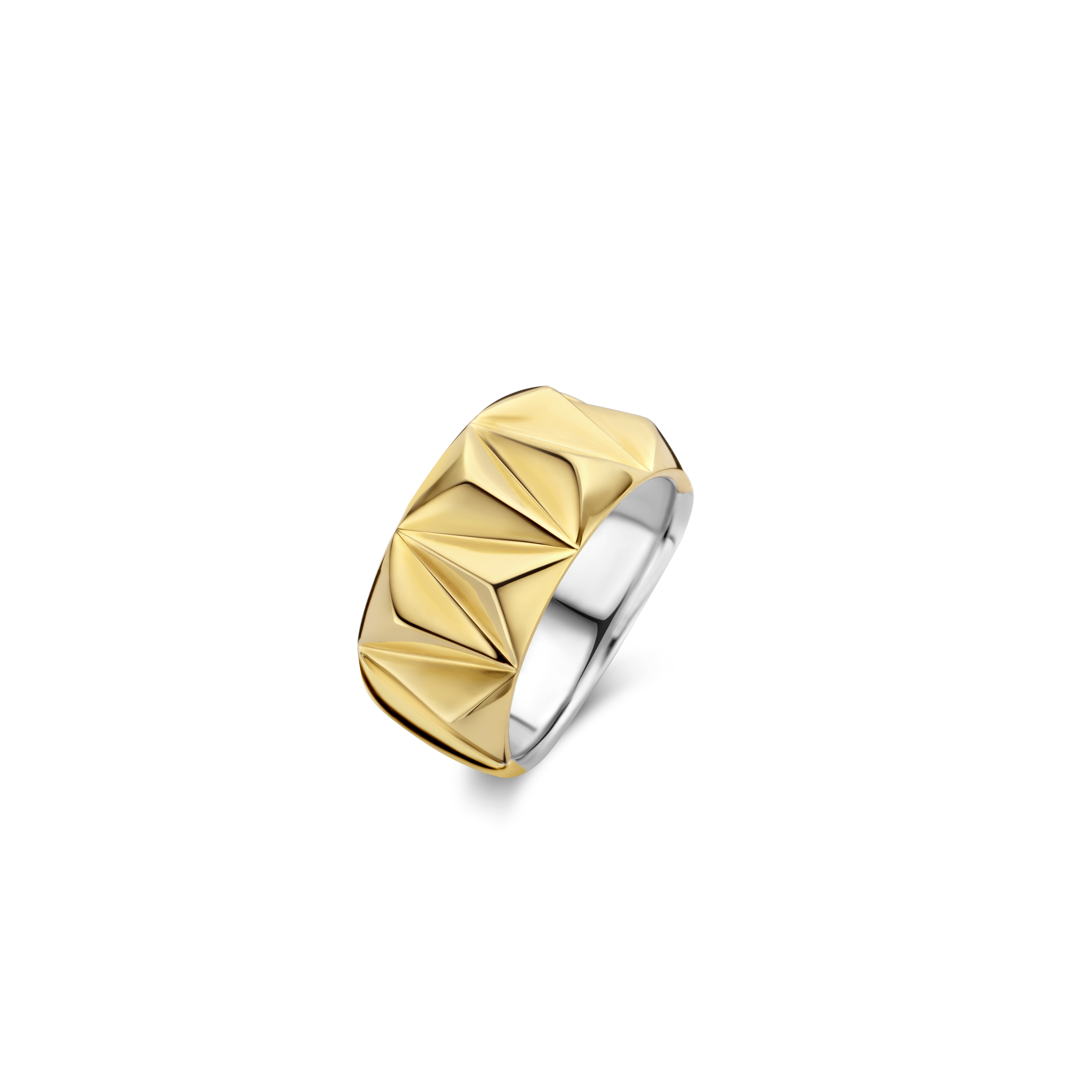 Ring van gold plated sterling zilver 12279SY