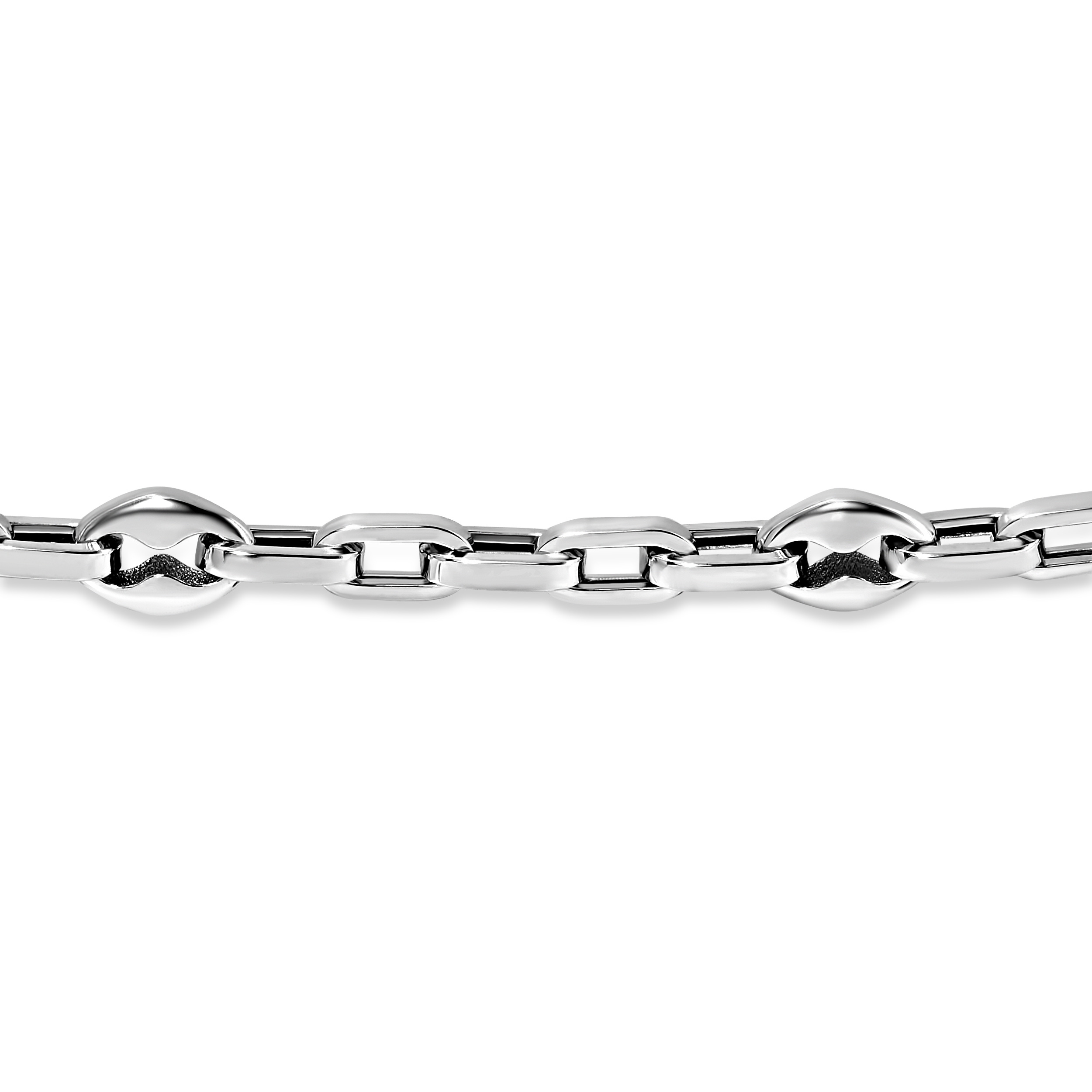 Witgouden collier
