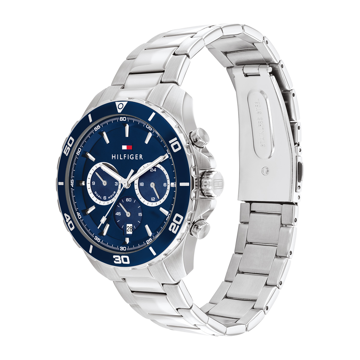 Herenhorloge Jordan Zilverkleurig / Blauw 43 mm TH1792094