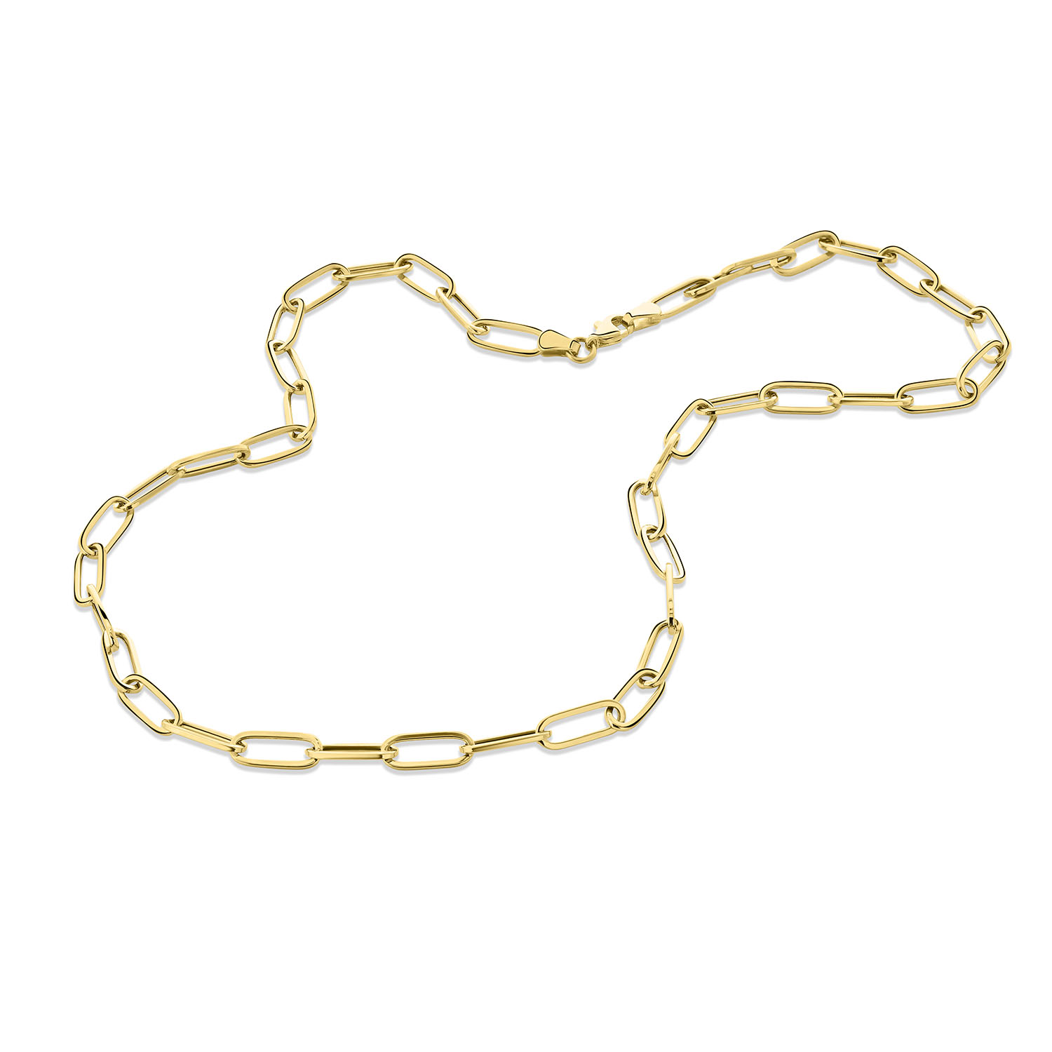 Geelgouden schakelketting N122-X3HON11949-Y