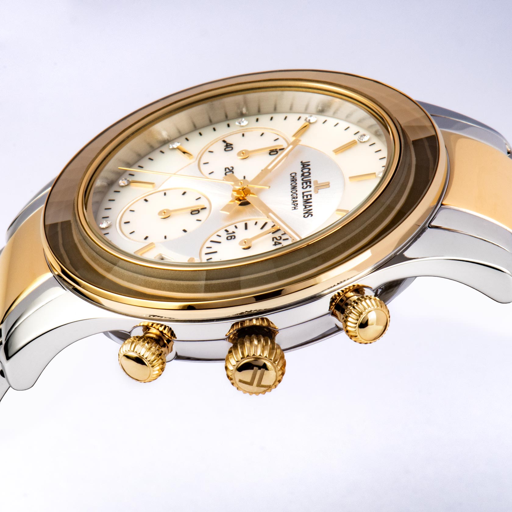 Dameshorloge Venice Chronograph Bicolor - 1-2151G