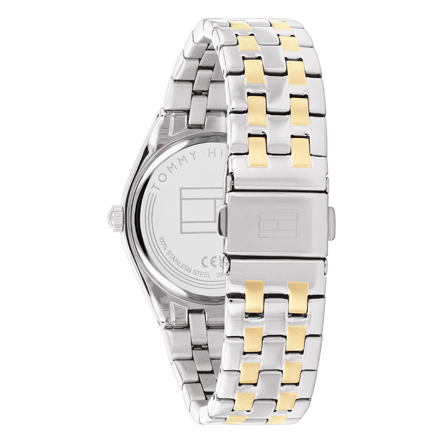 Horloge Dames Staal Bi-color Schakelband 34mm TH1782549