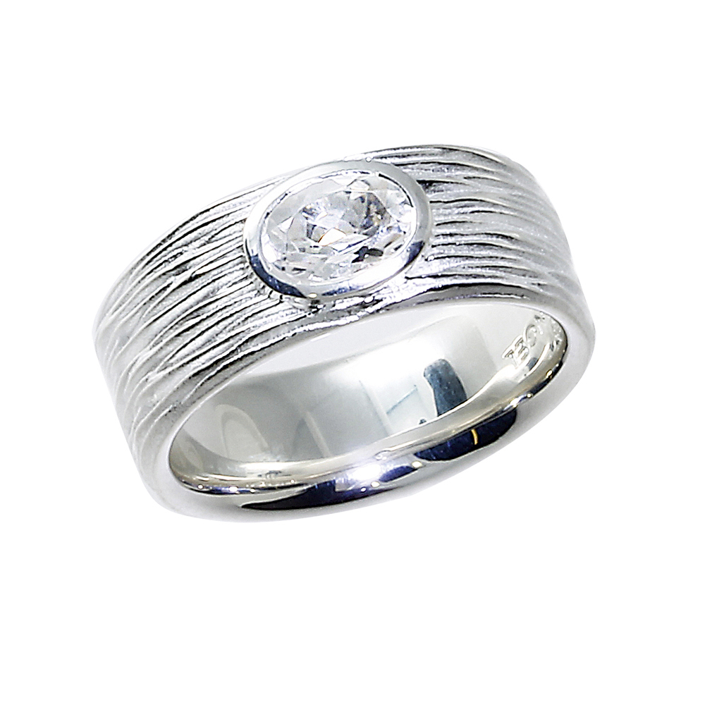 Zilveren ring met topaas 211380-W