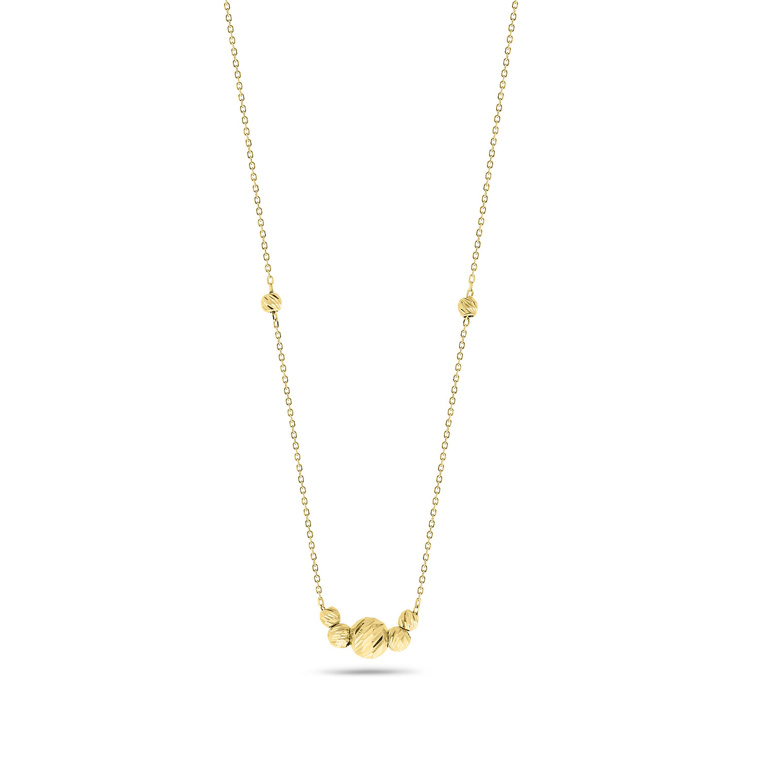 Geelgouden ketting N515-18U28-BCN0020-Y