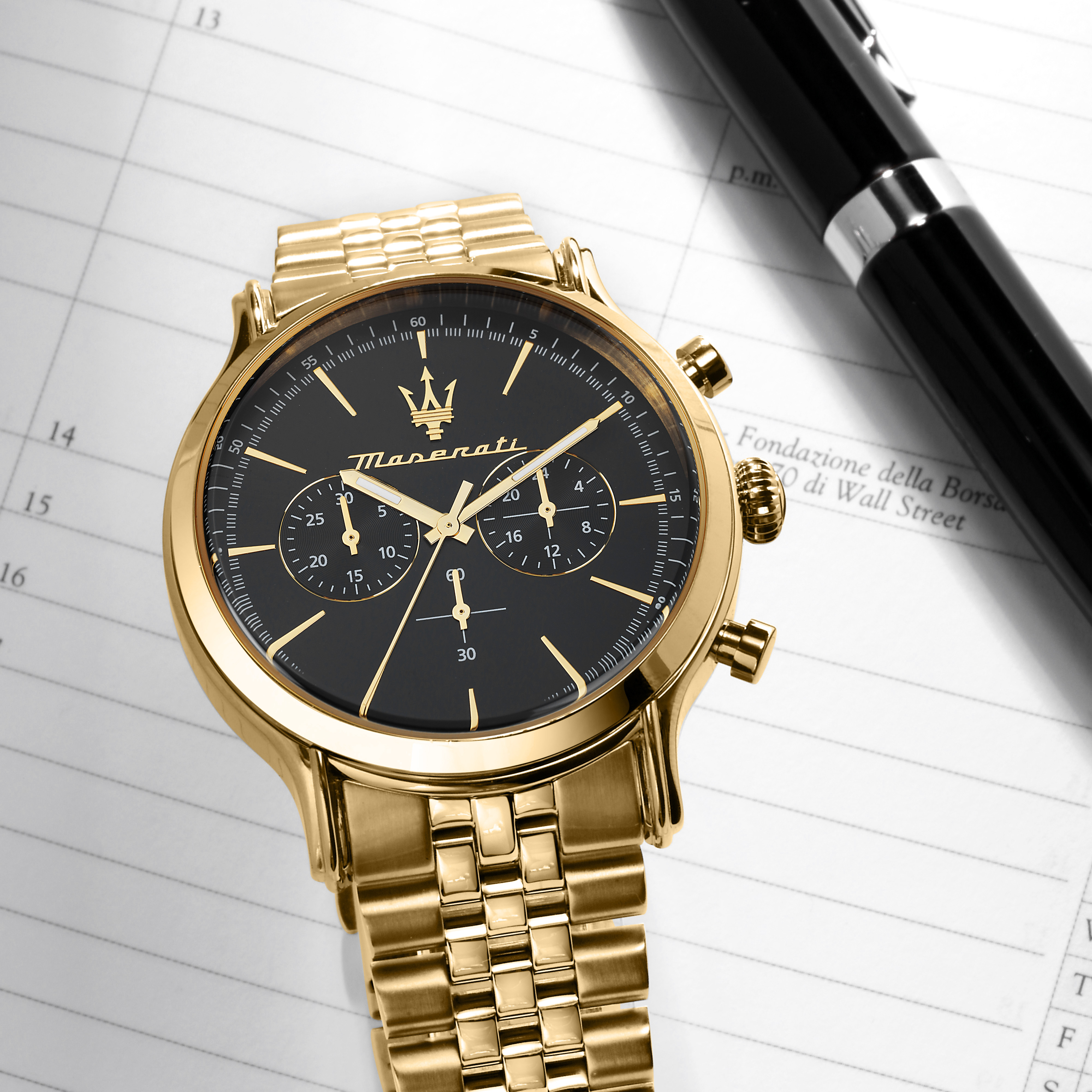 Herenhorloge Epoca Chronograph Black - R8873618023