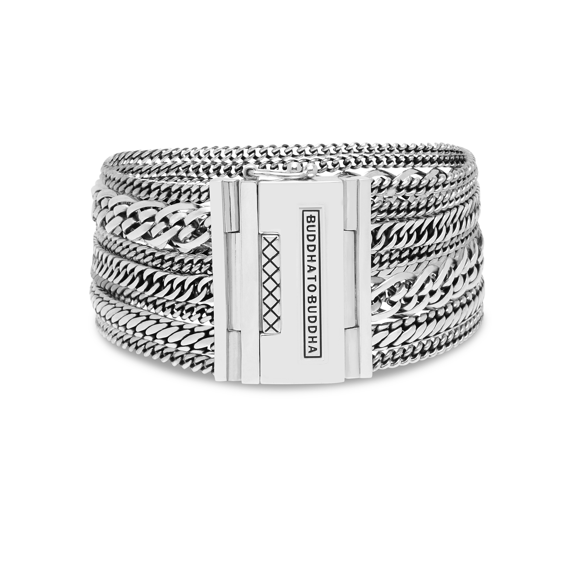 Armband Multi Chain Nathalie van sterling zilver 124