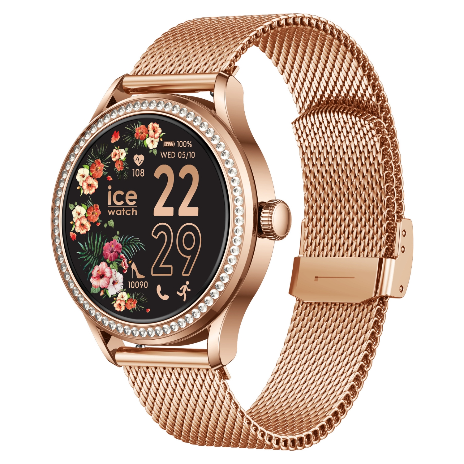 Smartwatch ICE smart 2.0 Rosegold Milanes - 025317