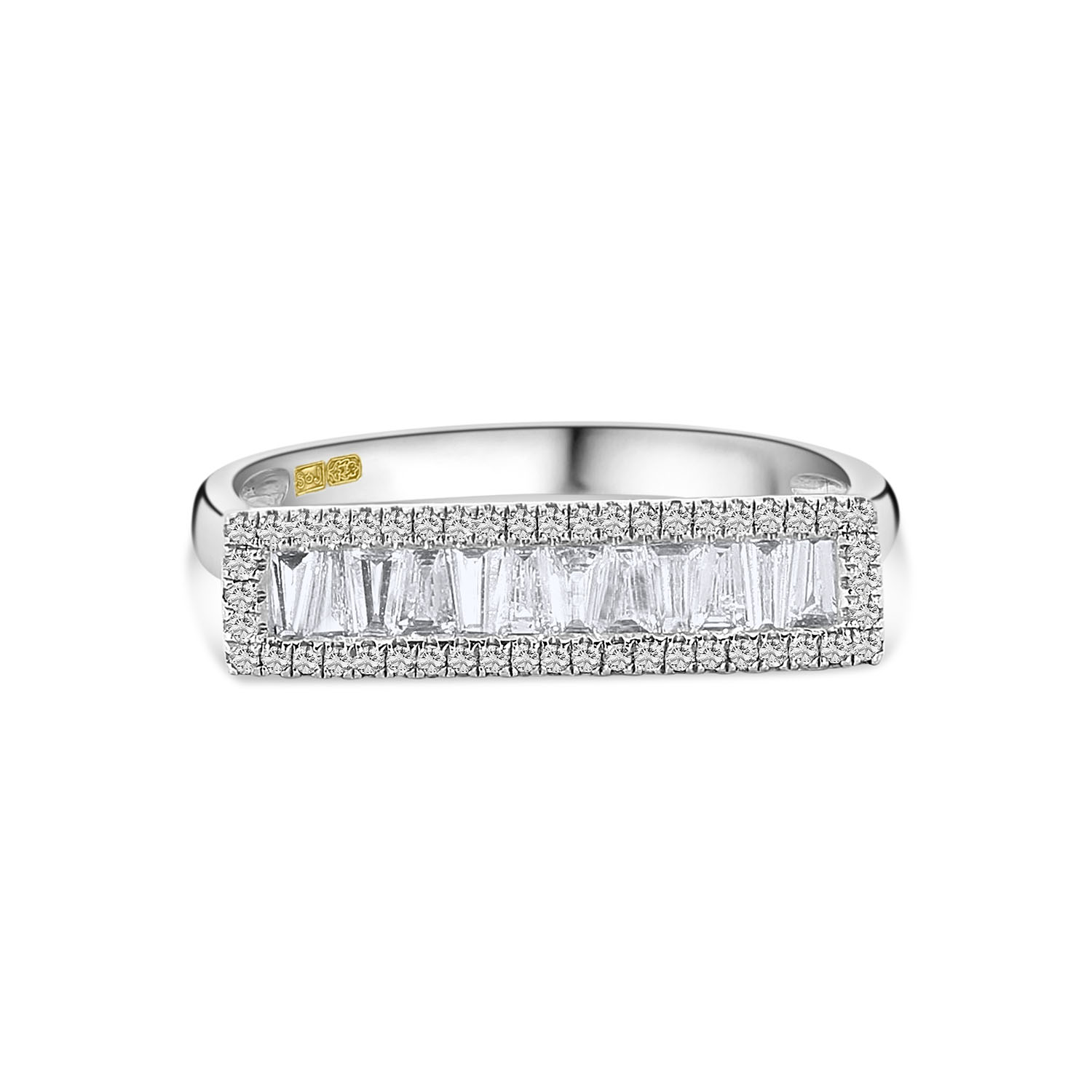 Witgouden ring met diamant R141-R56508A0S-R17-W