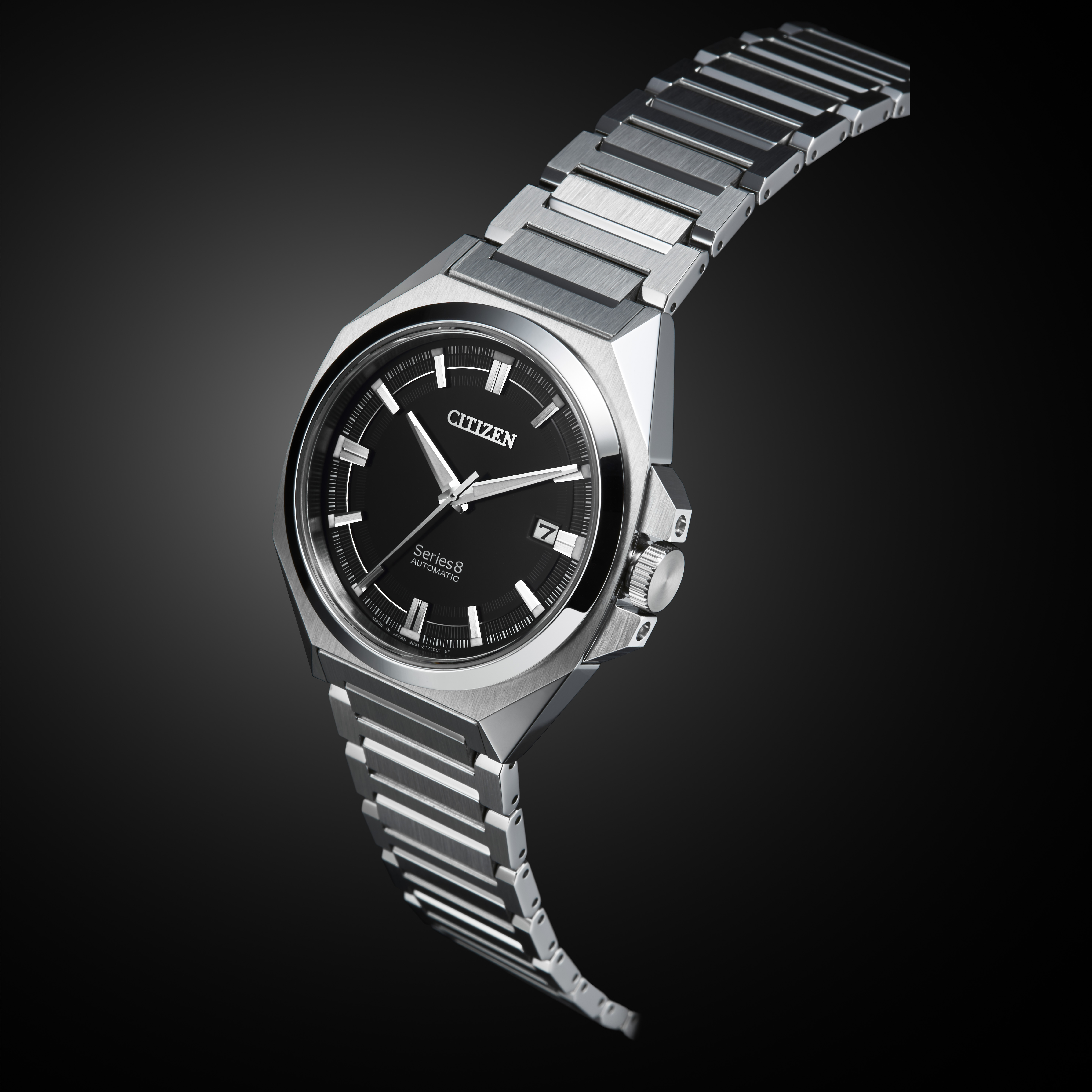 Herenhorlog Serie 8 Automatic Black - NB6010-81E