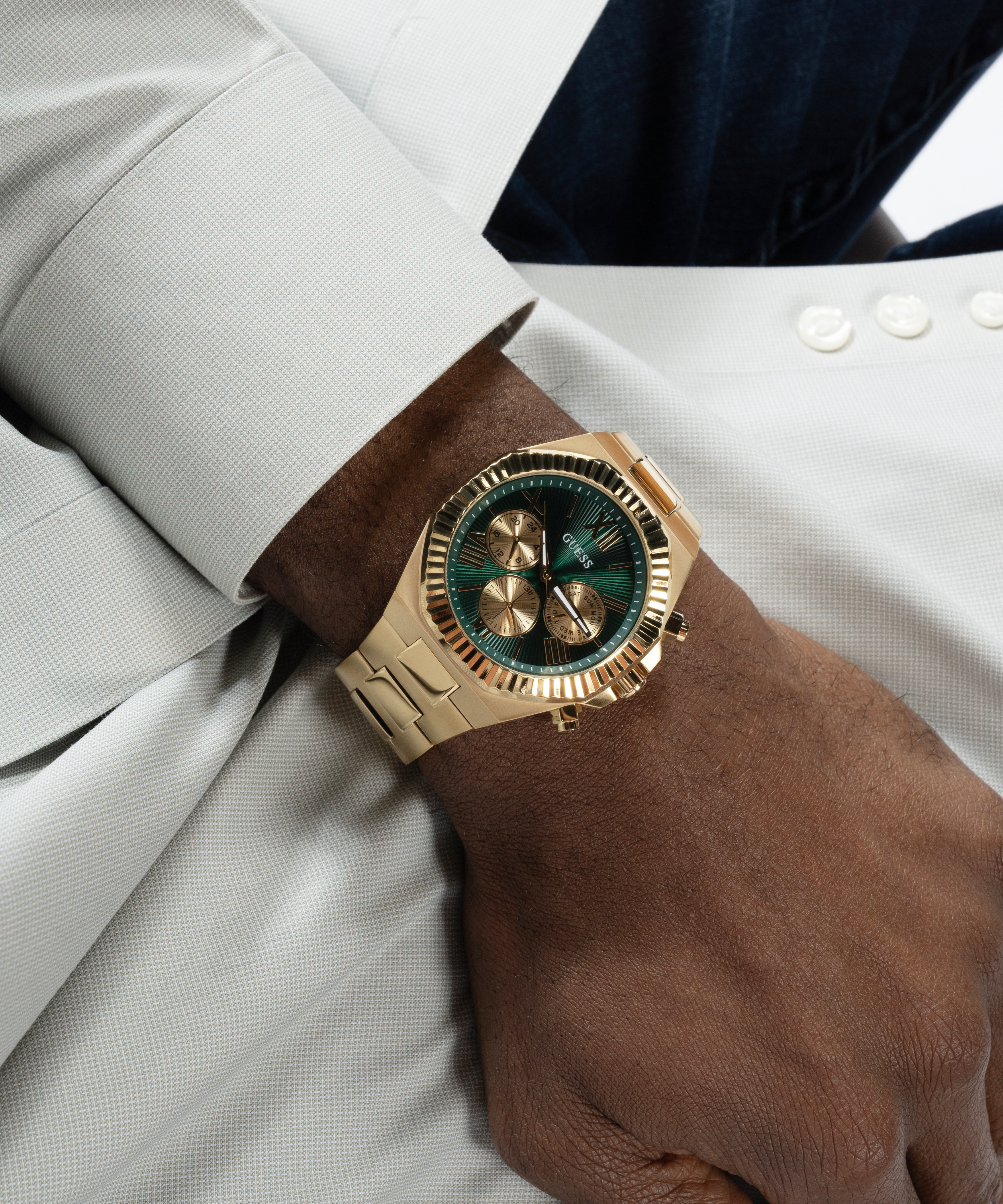 Herenhorloge Equity Groen - GW0703G2