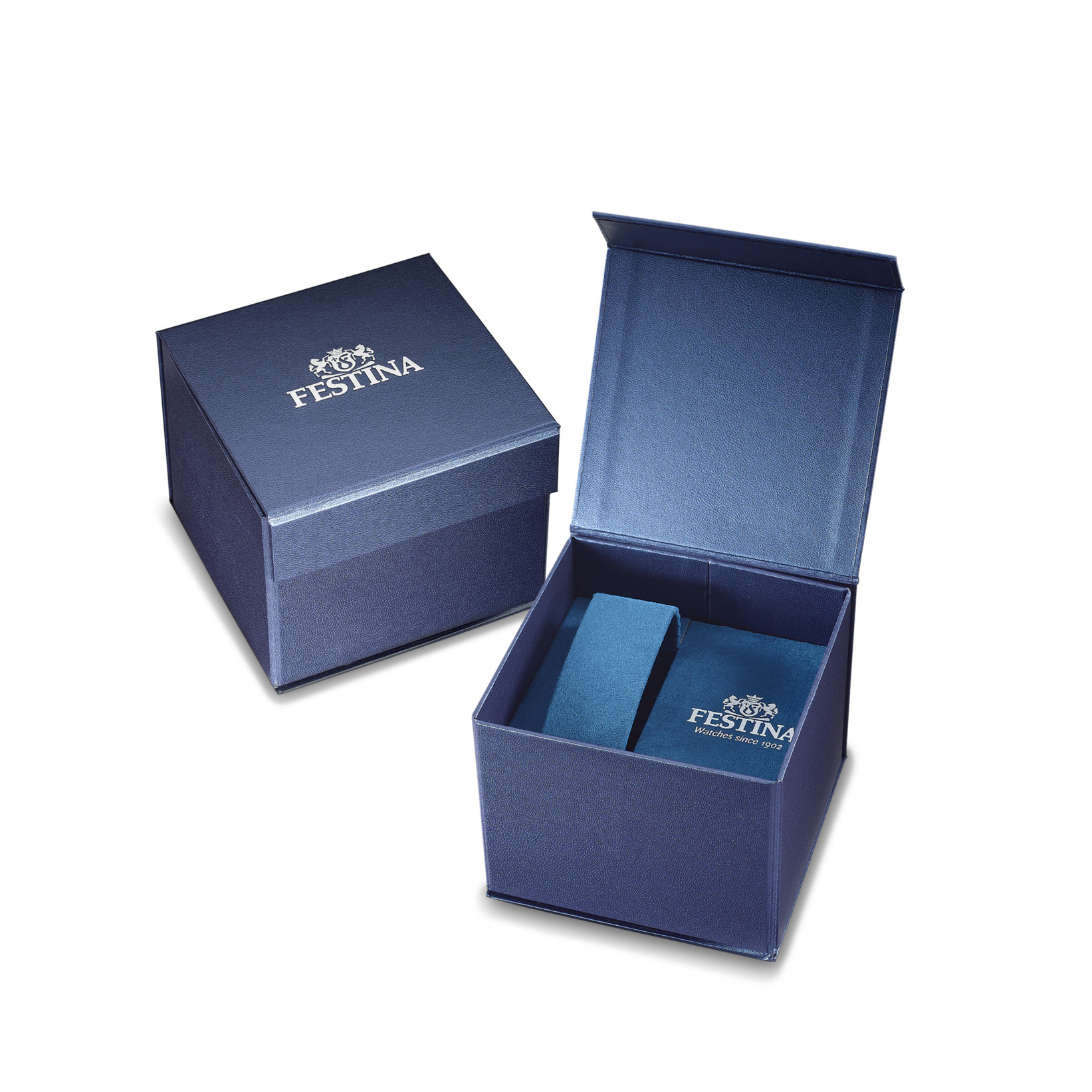 Herenhorloge On The Square Blue - F20635-2