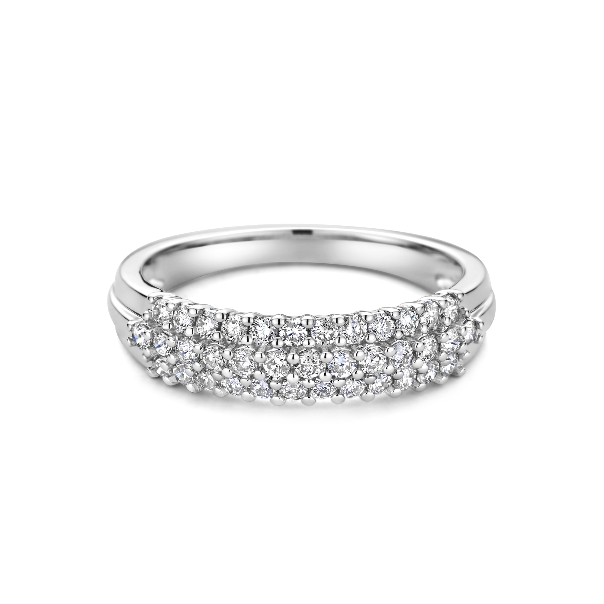 Witgouden ring met diamant RP-17463