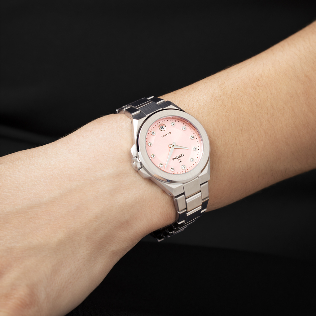 Dameshorloge Mademoiselle Pink - F20700-2