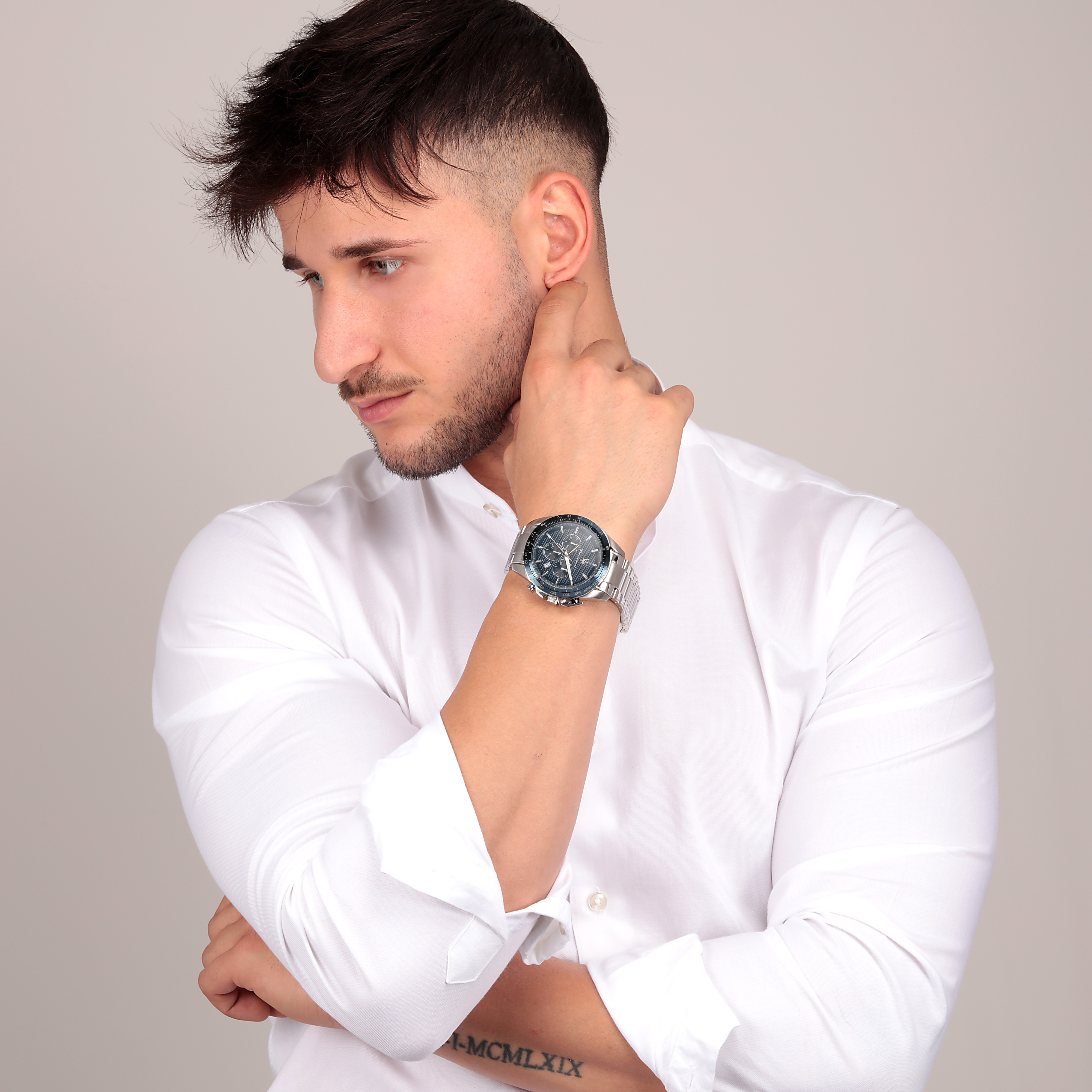 Herenhorloge Traguardo Chronograph Blue - R8873612043