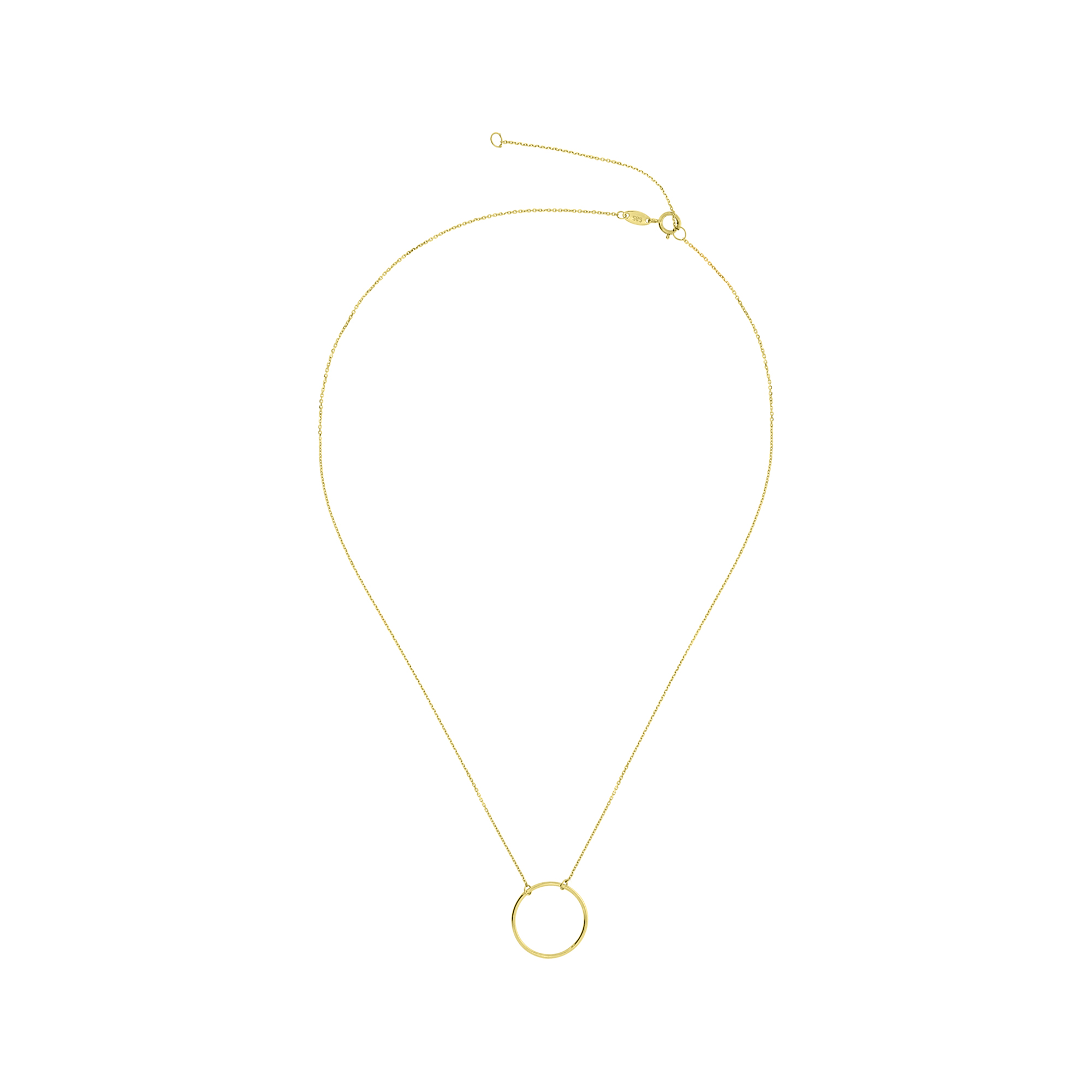 Geelgouden collier 1223-Y