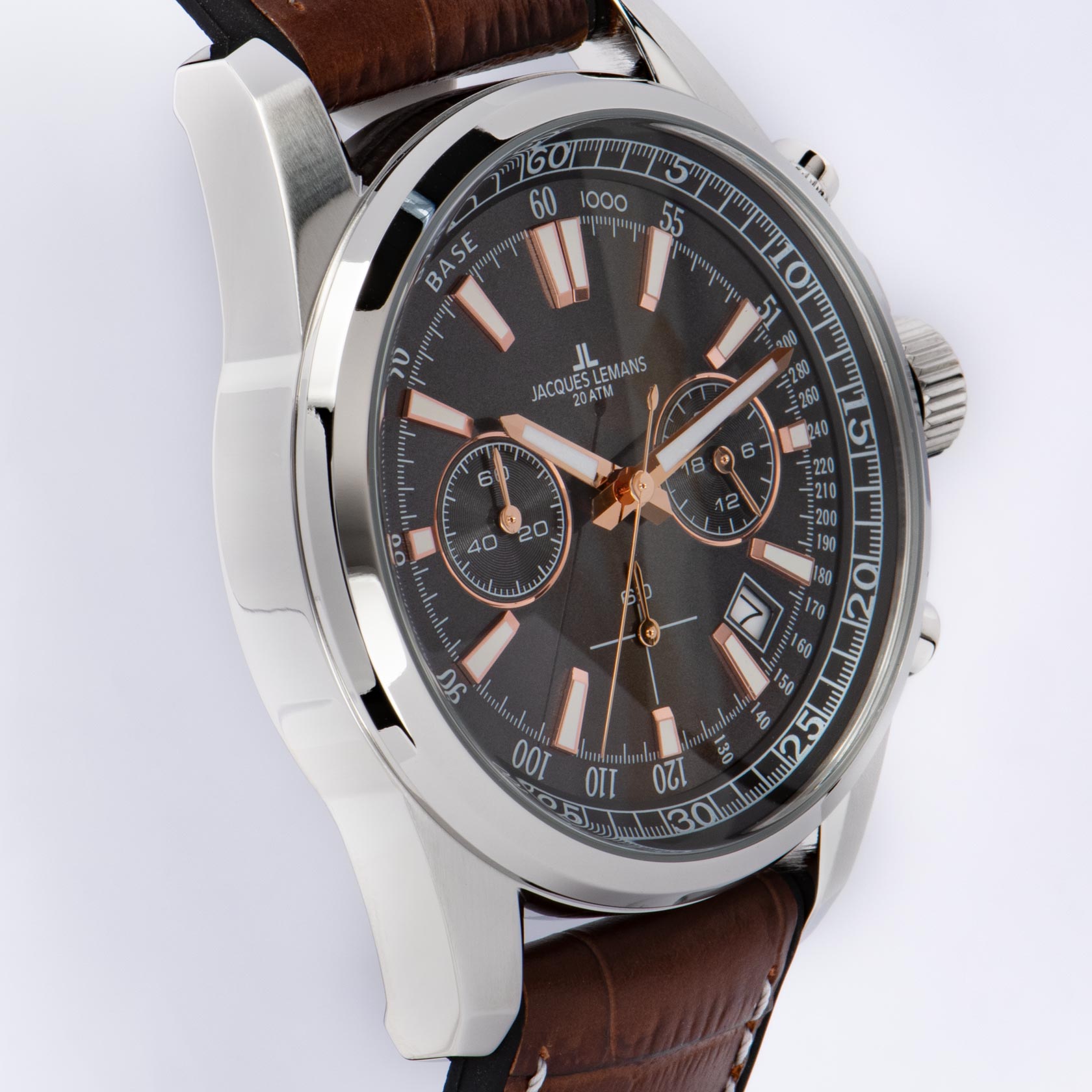 Herenhorloge Liverpool Chronograph Brown - 1-2117W