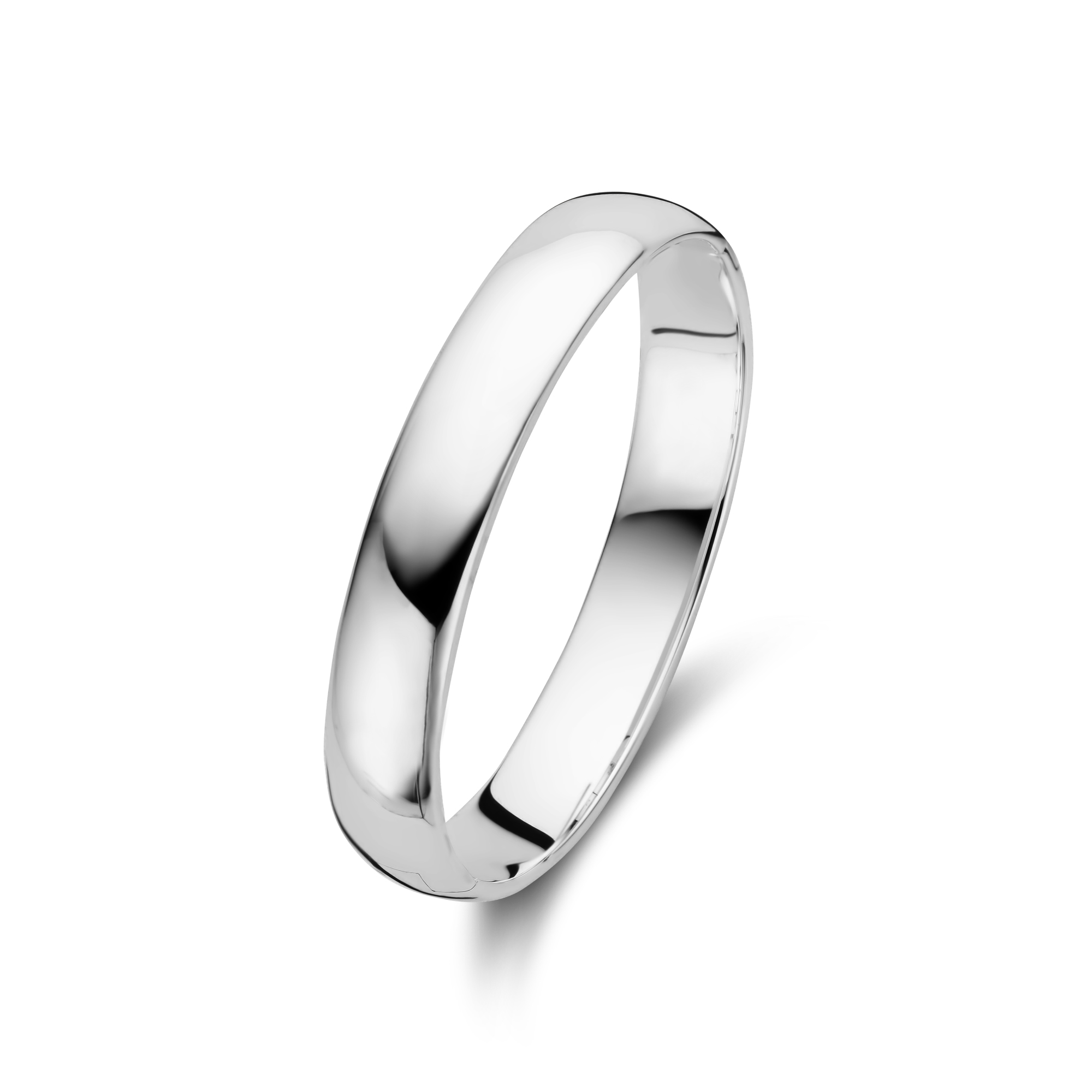 Sterling Zilveren massieve bangle - 12mm