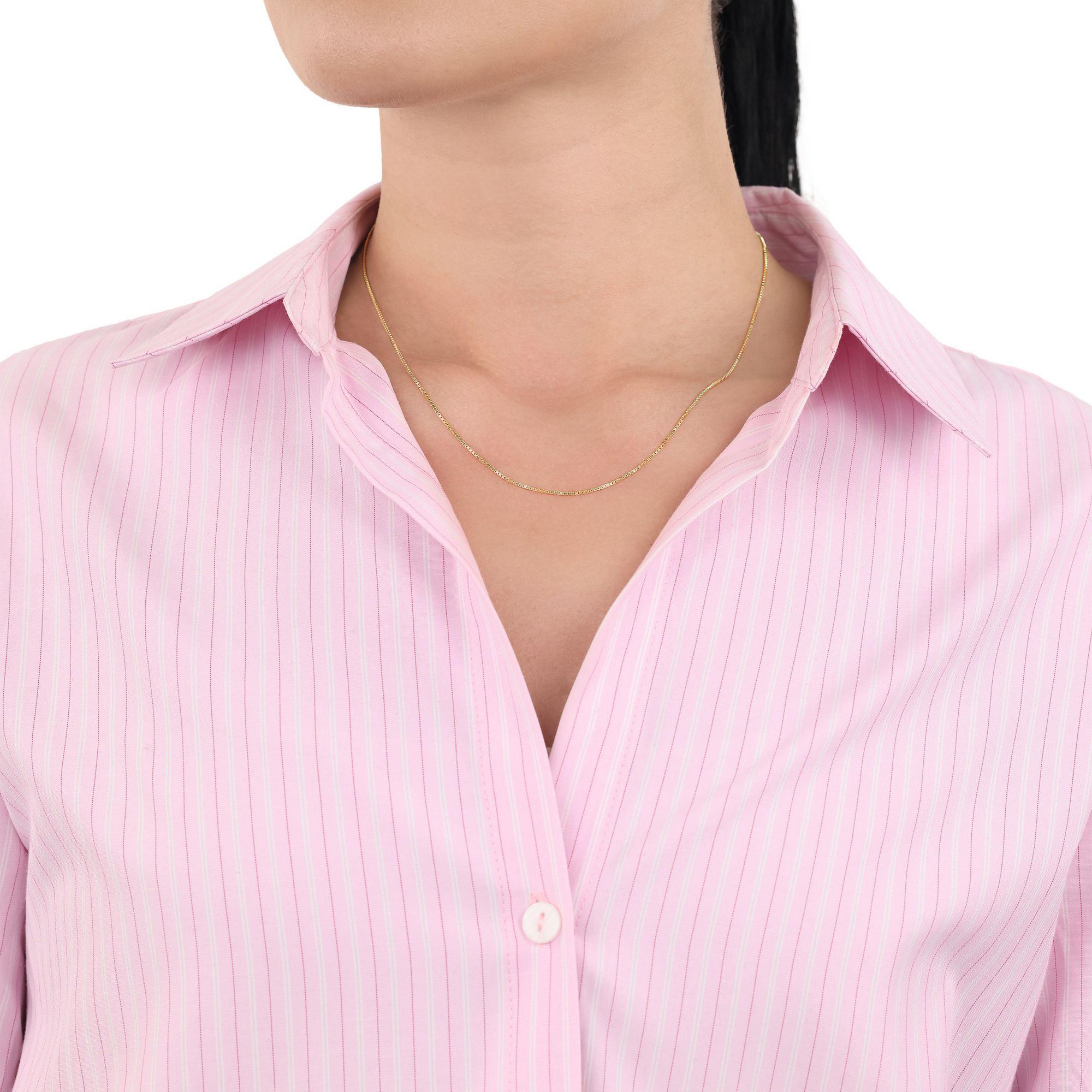 Geelgouden ketting Venetiaans - 2100341