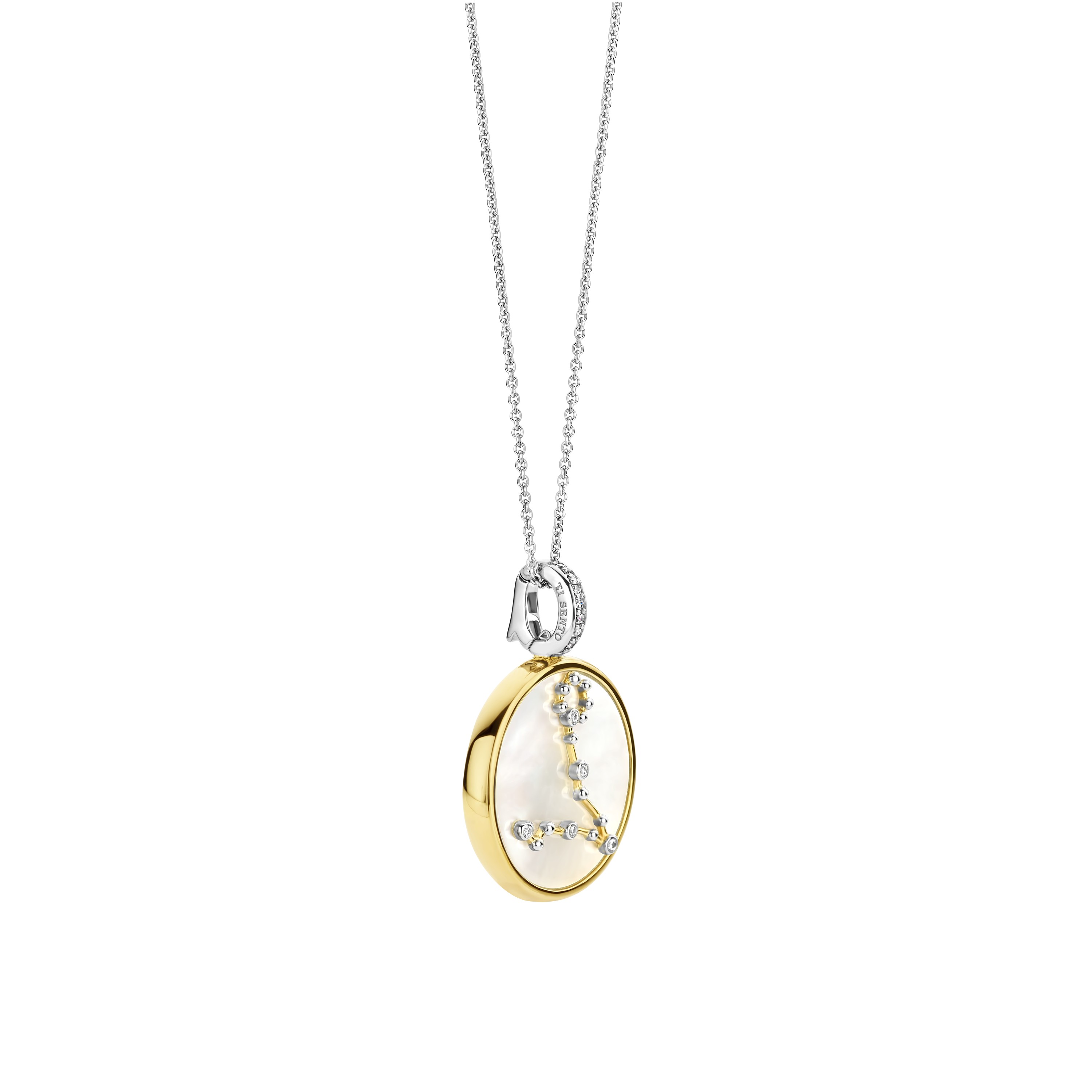 Ketting met Vissen sterrenbeeld hanger 6826PI