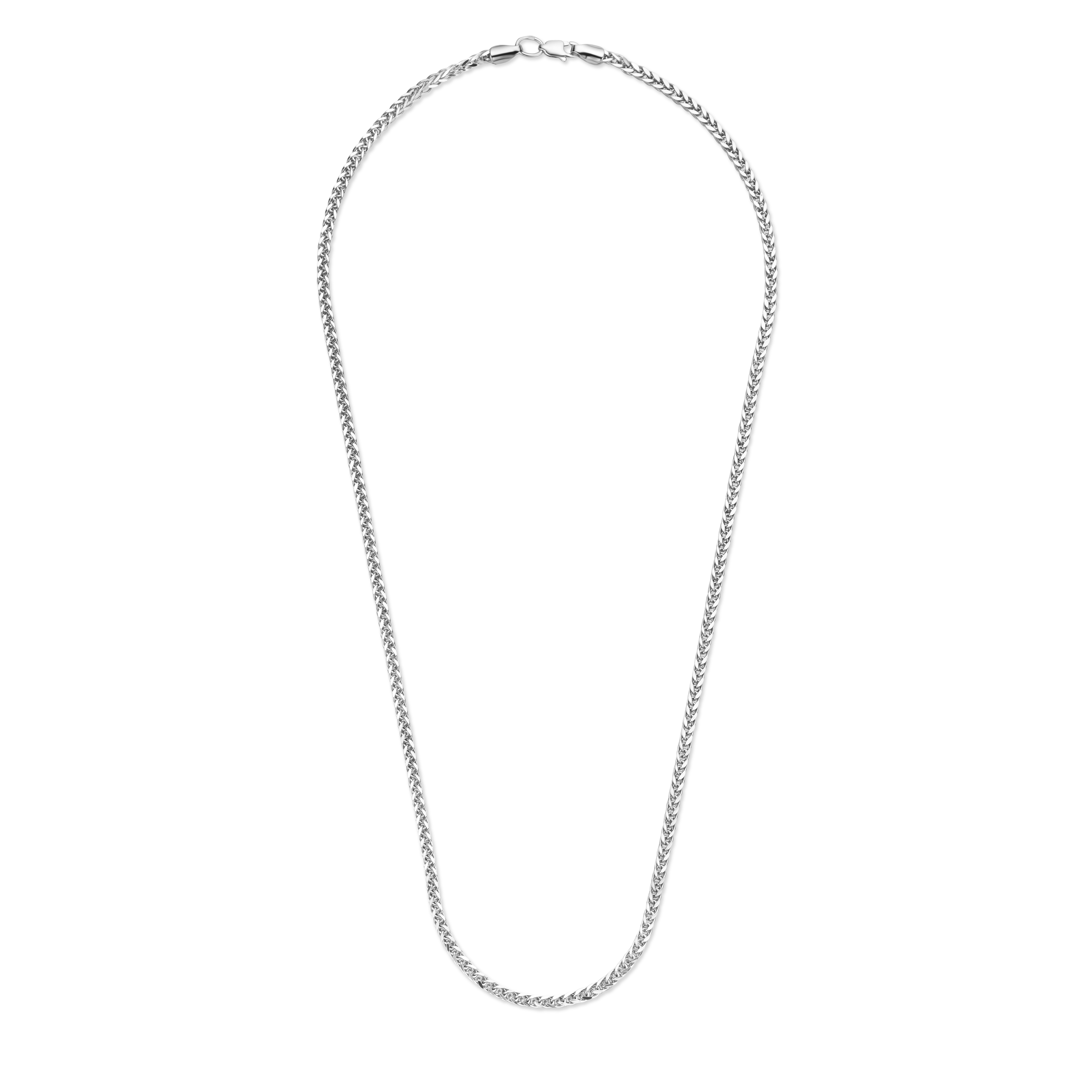 Witgouden schakelketting CH21-45-W