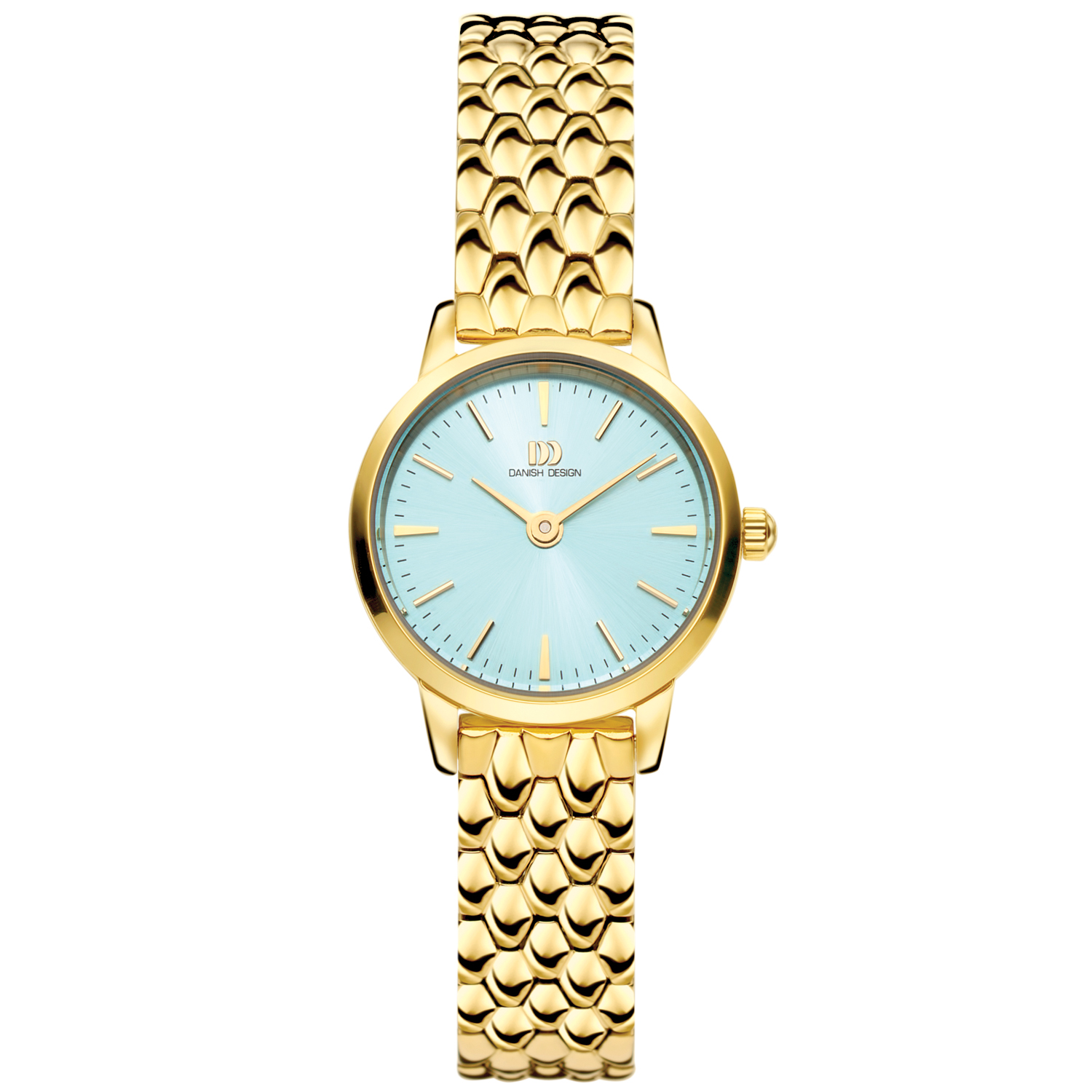 Dameshorloge Akilia Mini Gold Husky Blue 22 mm - IV77Q1268