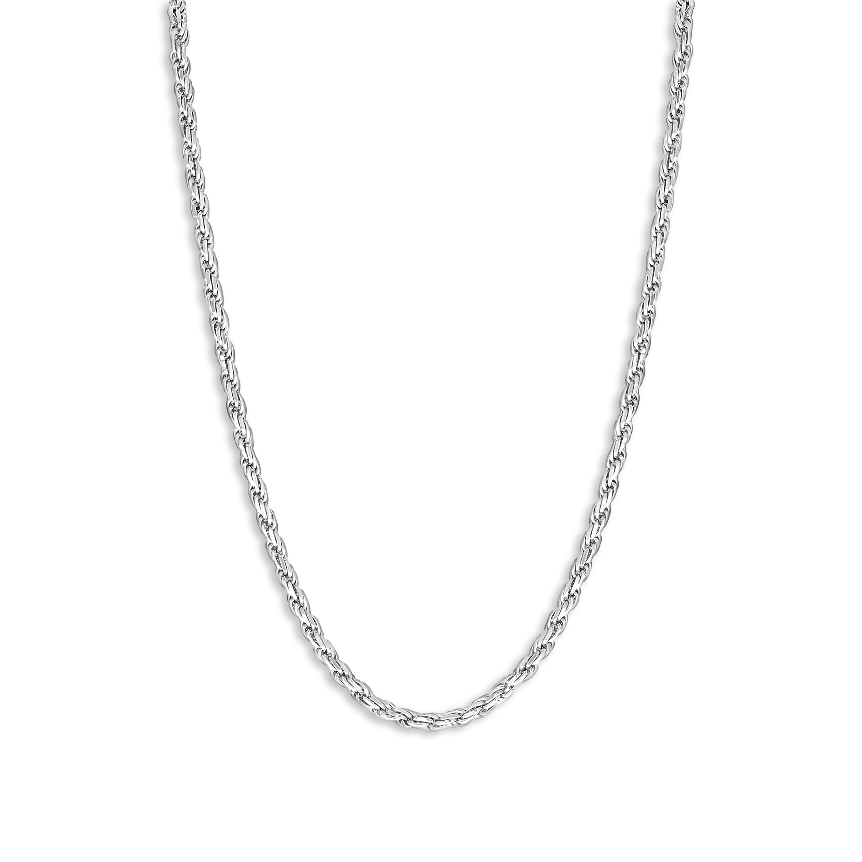 Sterling zilveren koord collier FS089-012