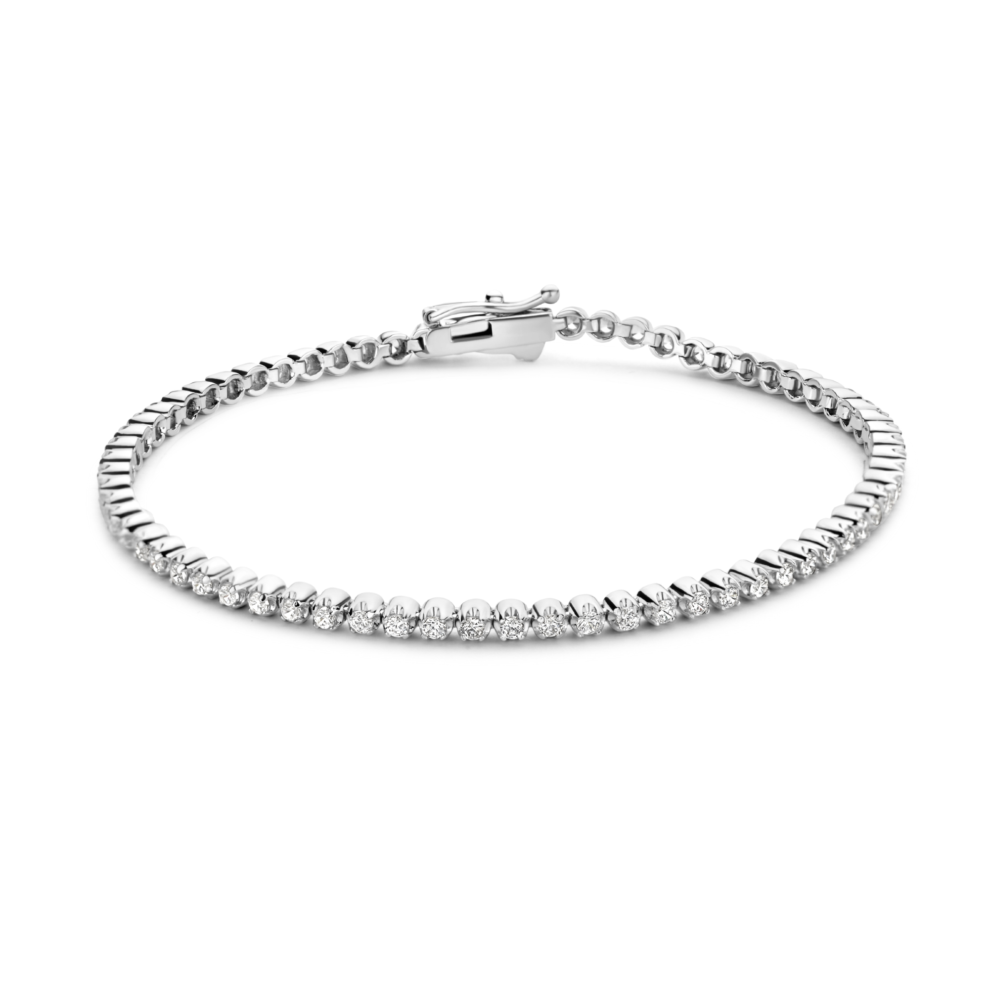 Tennisarmband van sterling zilver met zirkonia 2995ZI Tennisarmband van sterling zilver met zirkonia 2995ZI