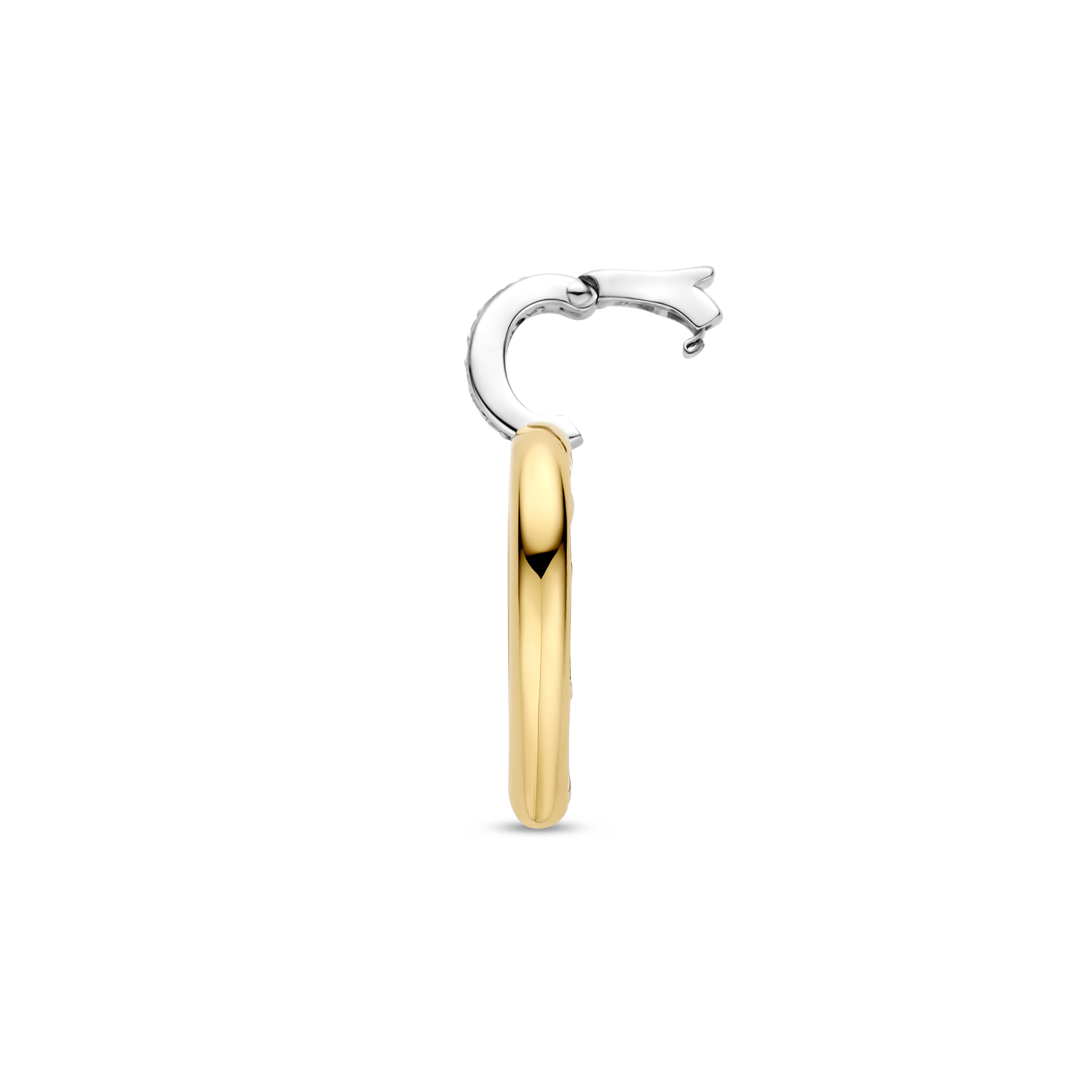 Ketting met gold plated Hart hanger - 6858ZY