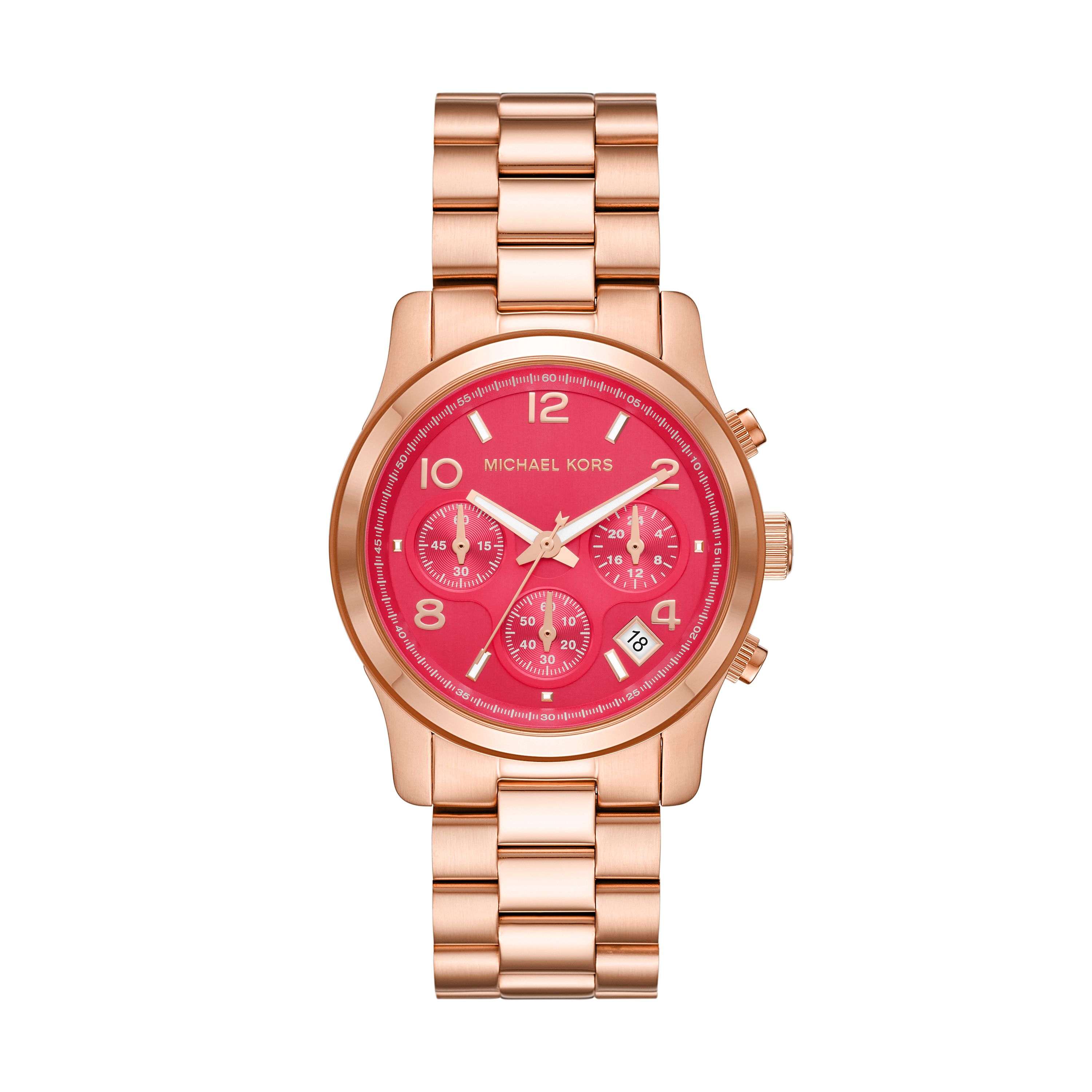 Dameshorloge Runway Rosegoud W257-MK7352 Dameshorloge Runway Rosegoud W257-MK7352