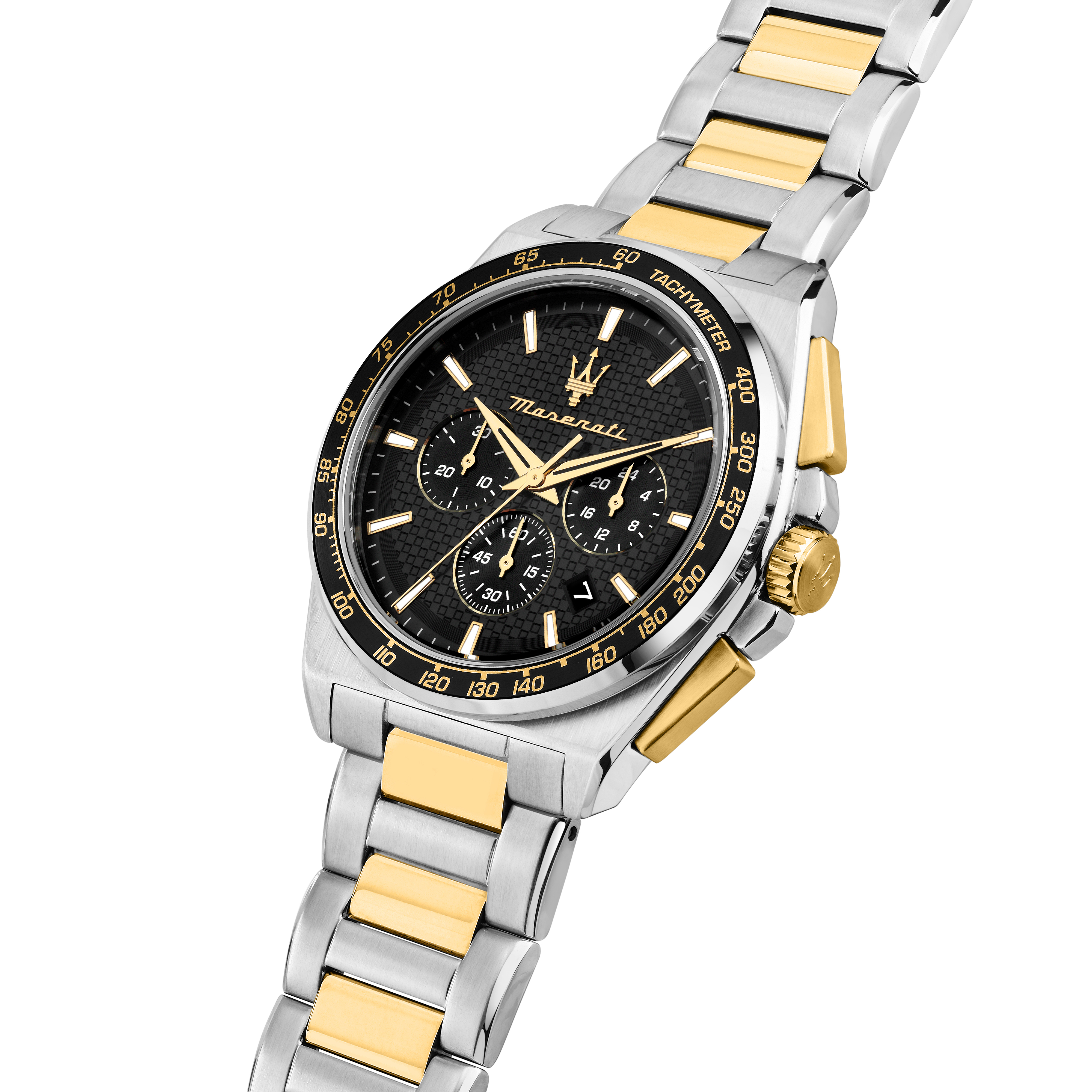 Herenhorloge Velocità Chronograph Bicolor Black - R8873652003