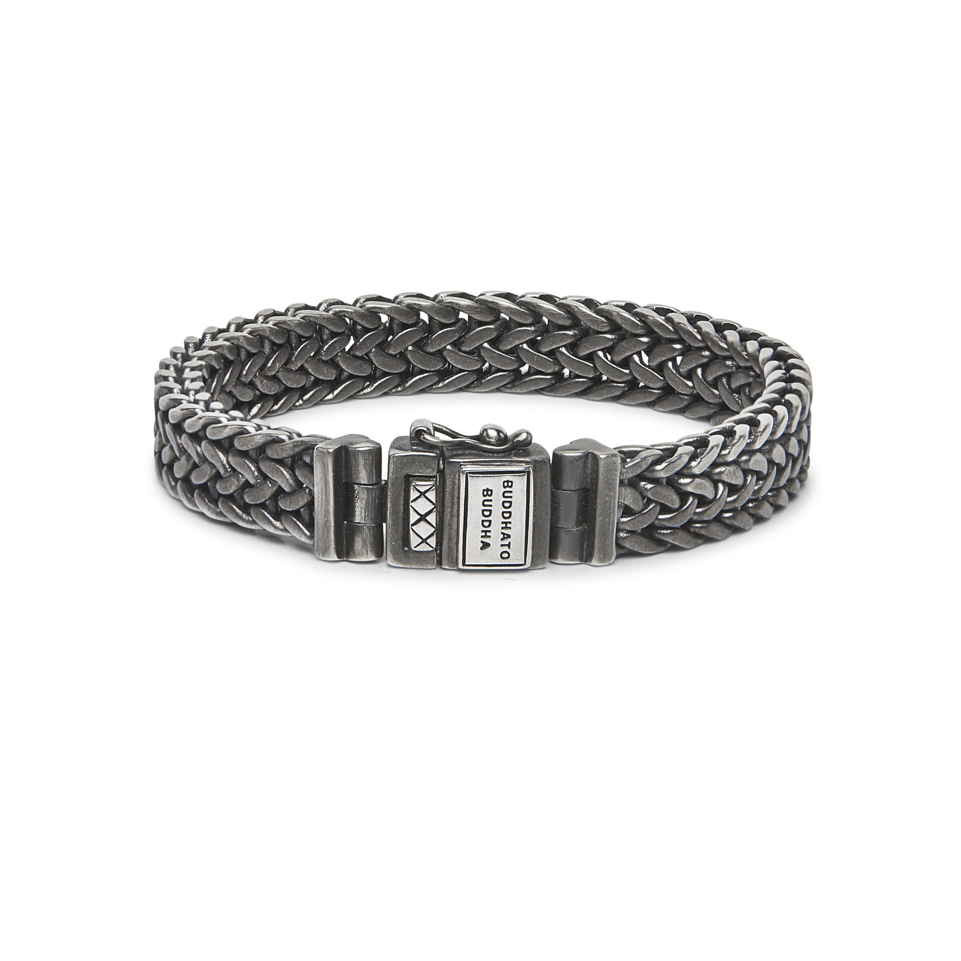Armband Julius zwart Rhodium van sterling zilver 192BRS