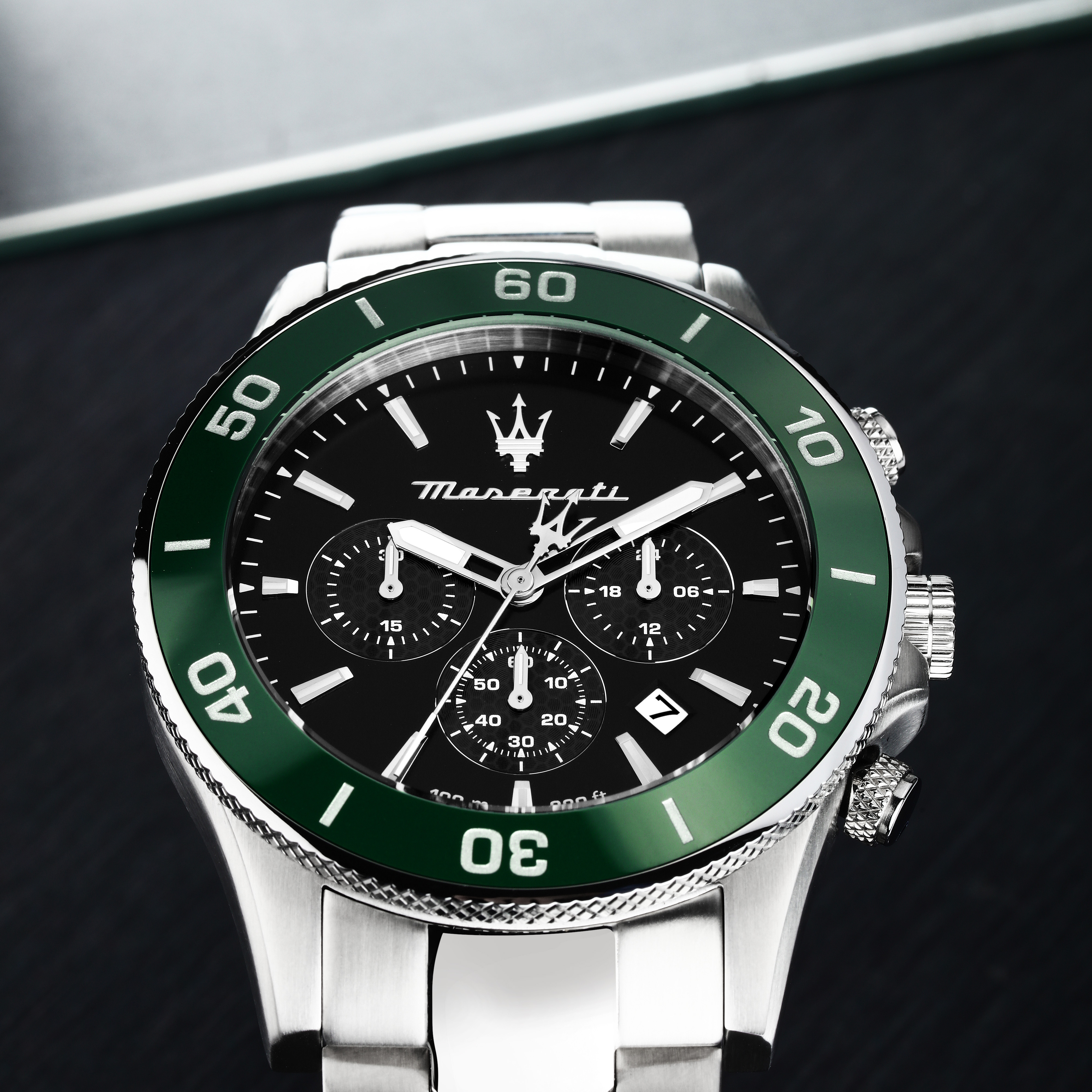 Herenhorloge Pompetinione Chronograph Green - R8873600008