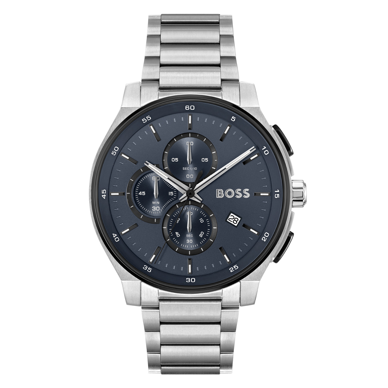 Herenhorloge Peak 2.0 Chronograaf Zilver - HB1514189