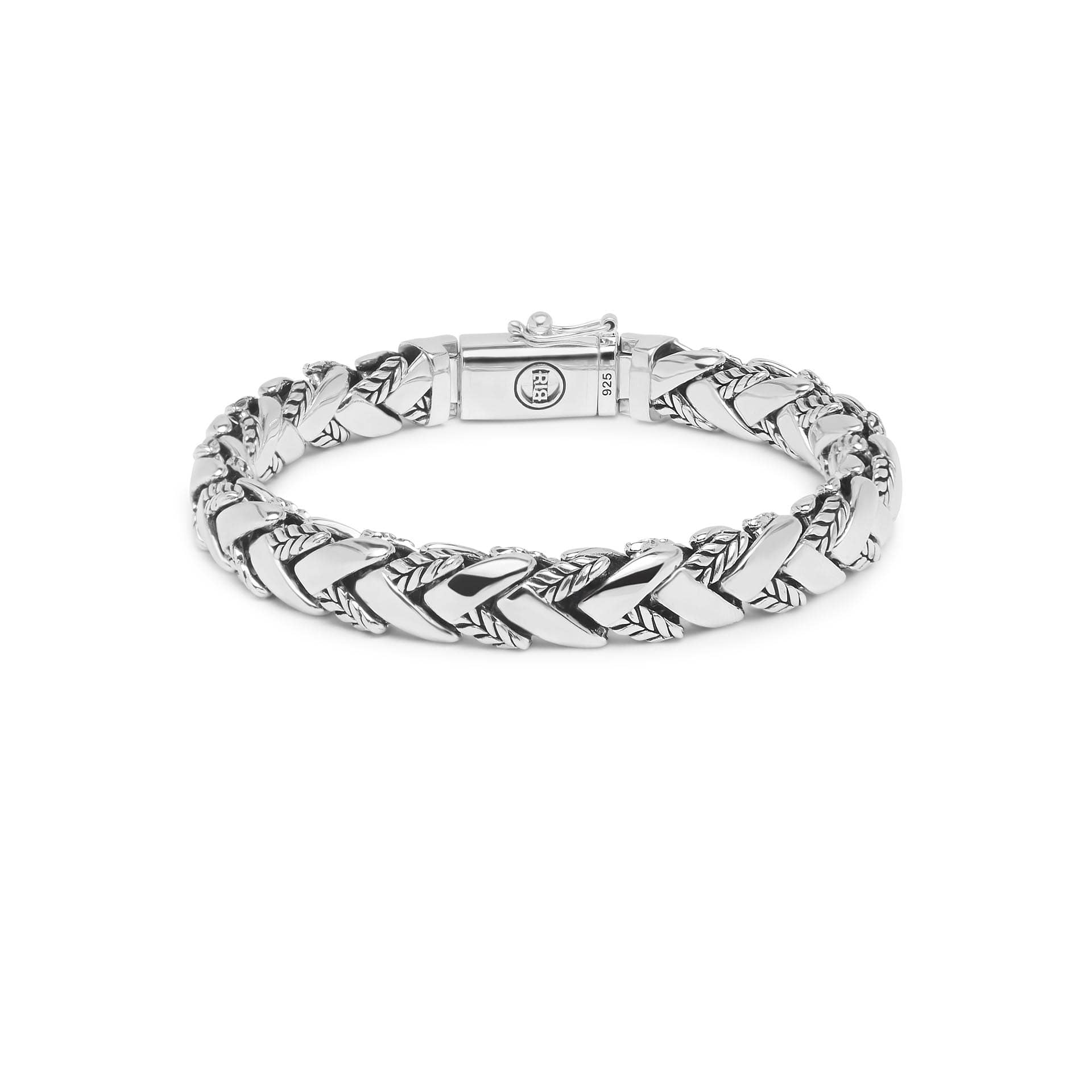 Armband George Textuur van sterling zilver 128