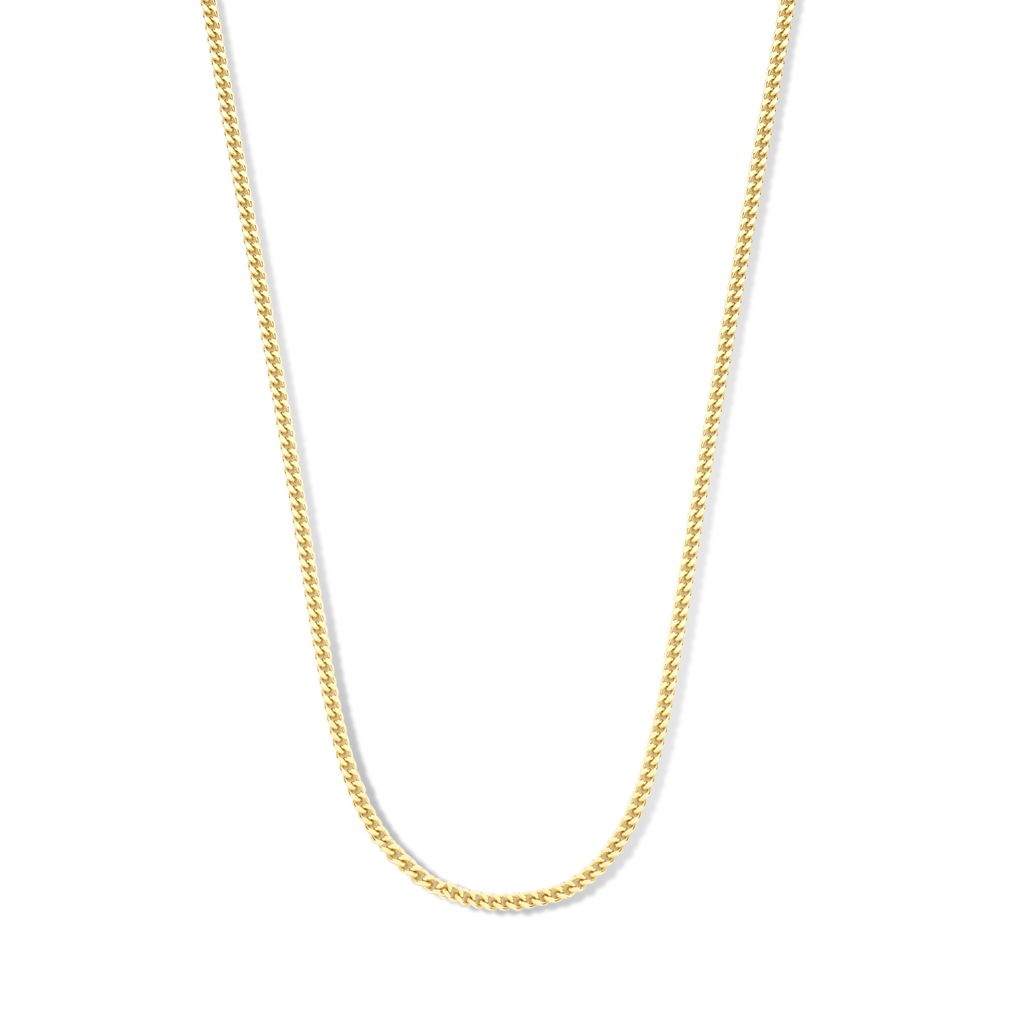 Geelgoud collier