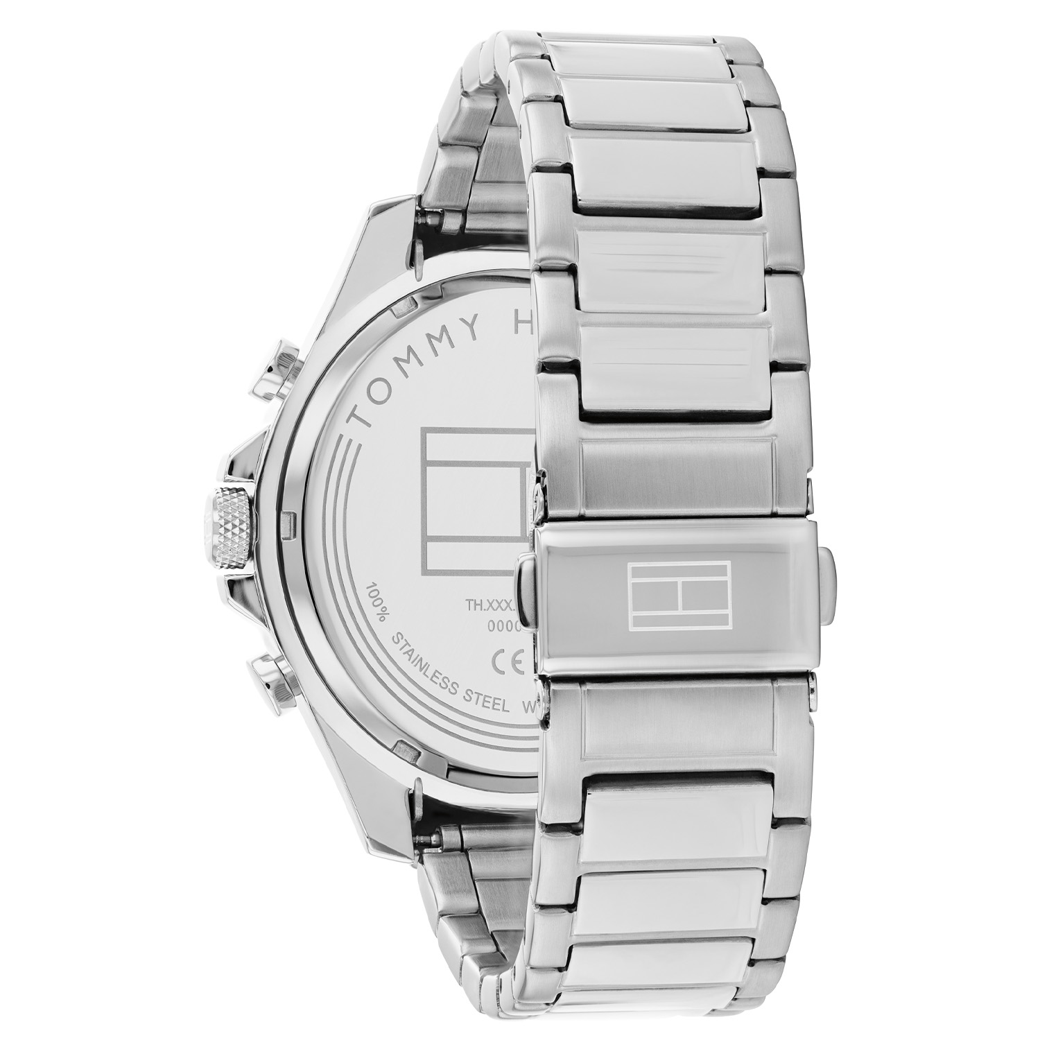Herenhorloge Clark zilverkleurig / Blauw - TH1792080