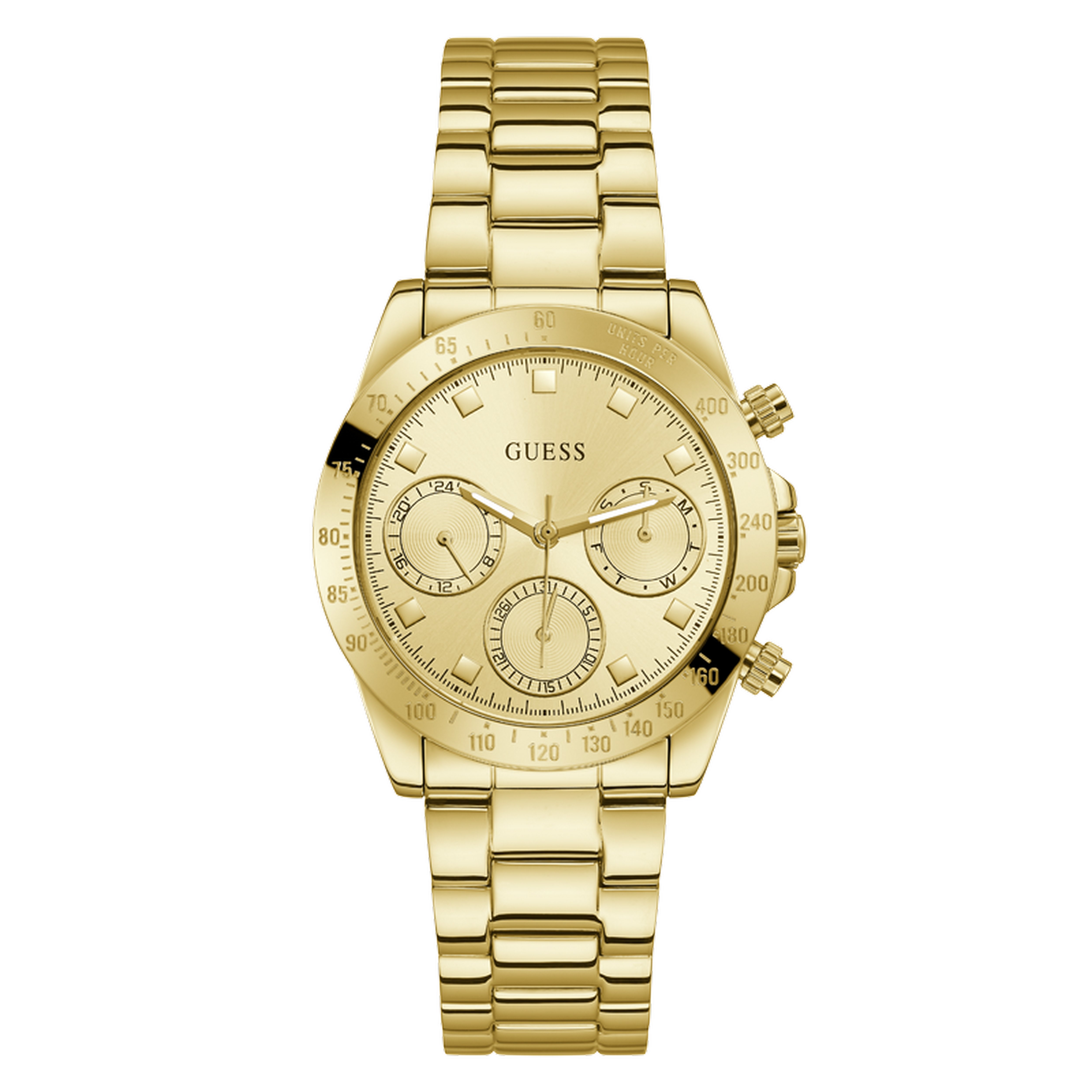 Goudkleurig dames horloge GW0314L2
