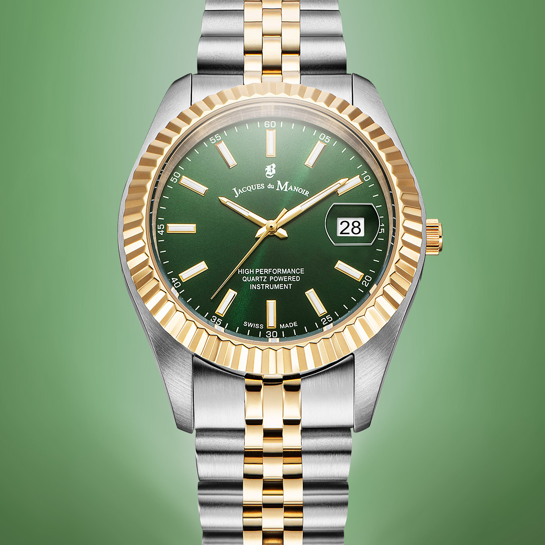 Dameshorloge Inspiration Glamour Bicolor Green - JWN02301