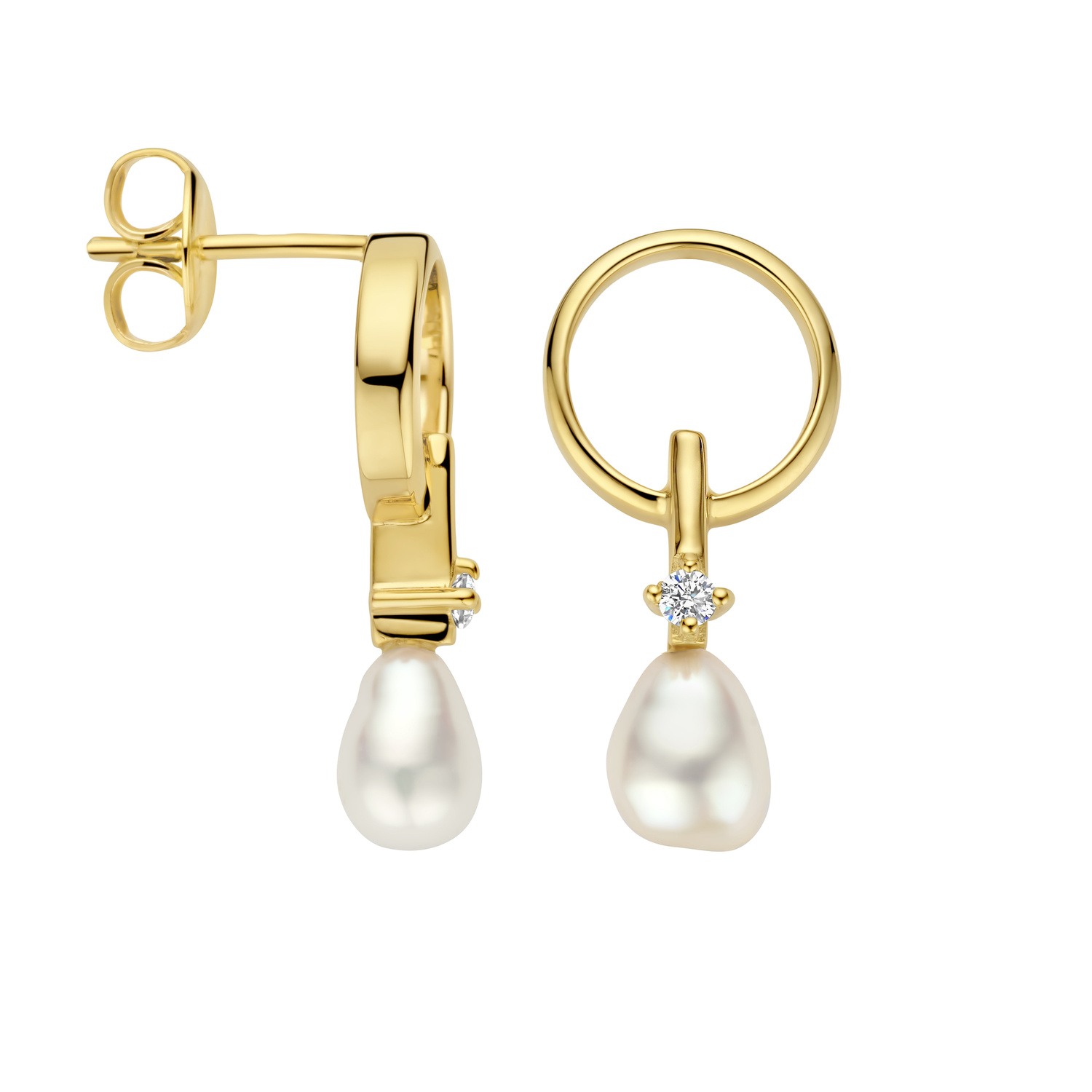 Oorhangers Icon Pearl - FJF0030026YWH